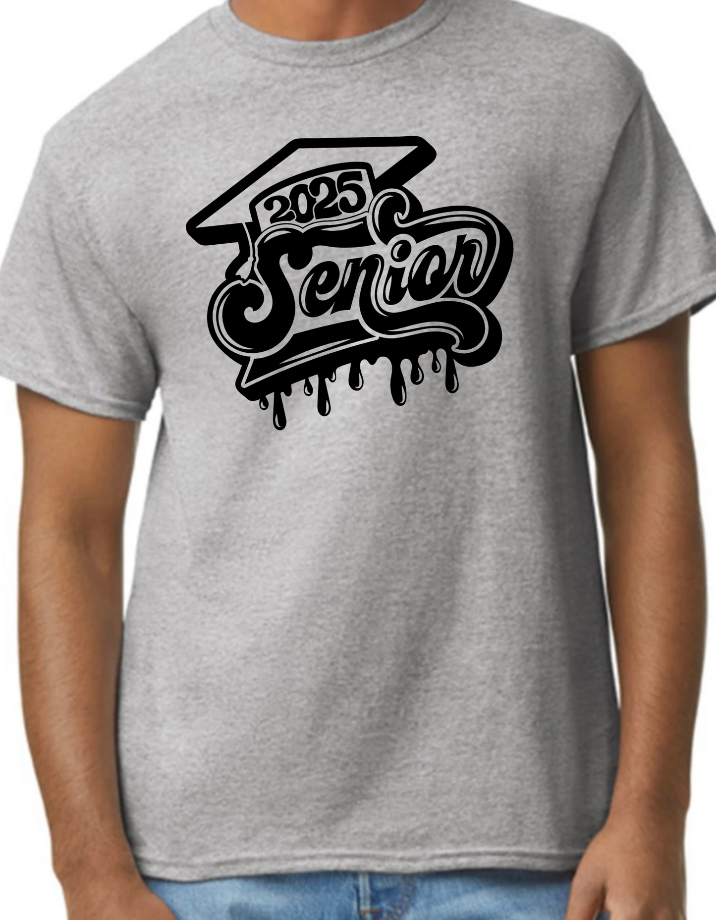 Senior 2025 Cap Graphic Tee