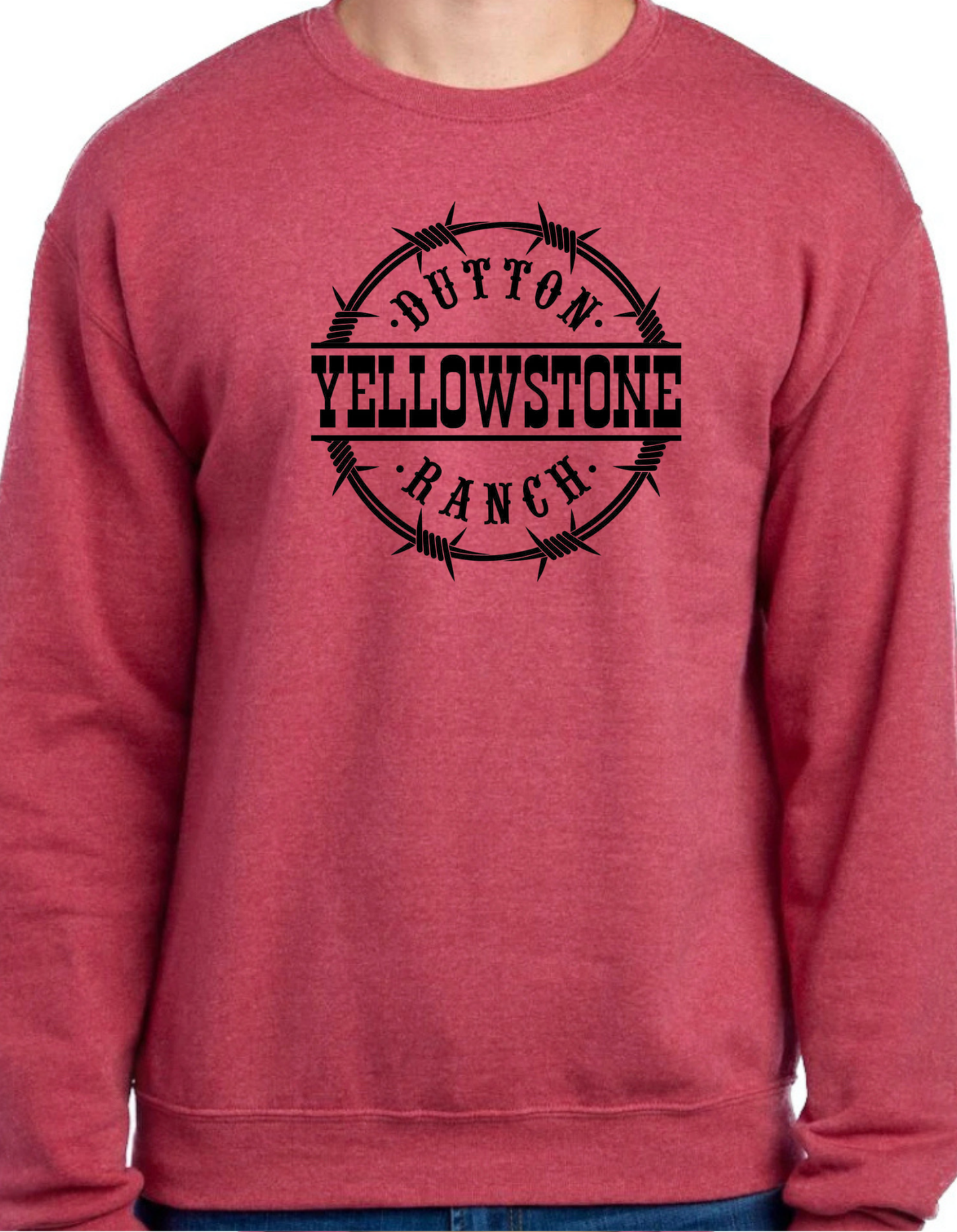 Yellowstone Barbed Wire Crewneck