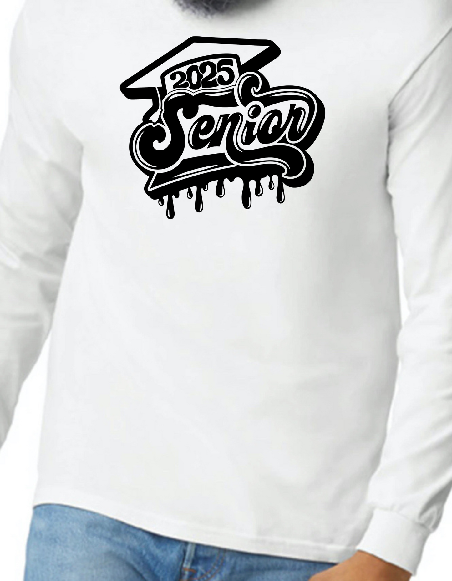 Senior 2025 Cap Longsleeve
