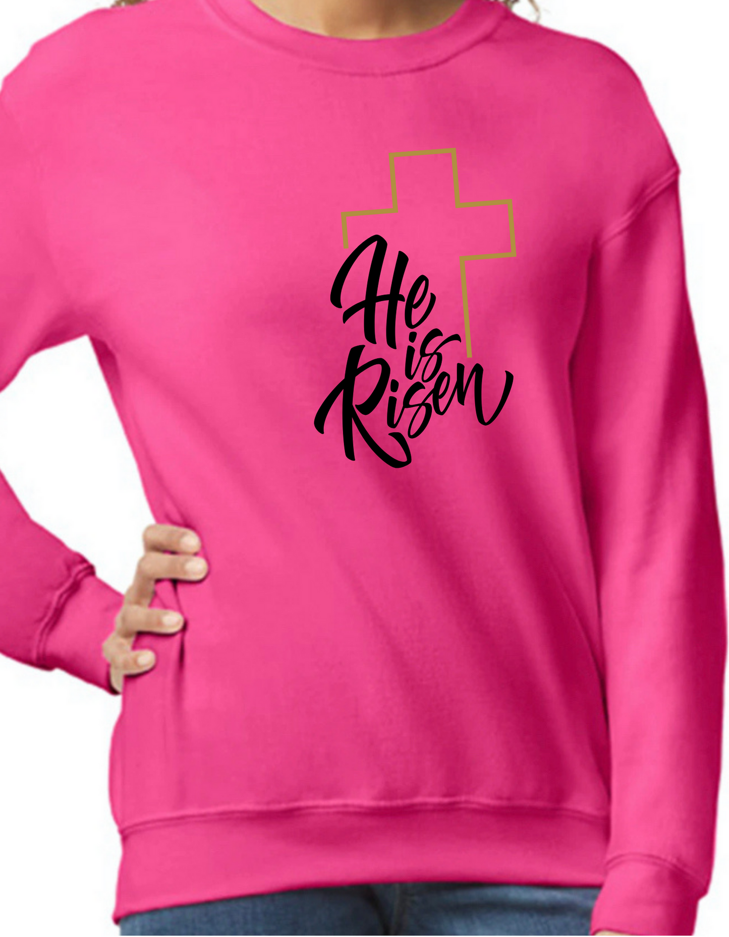 He is Risen Crewneck