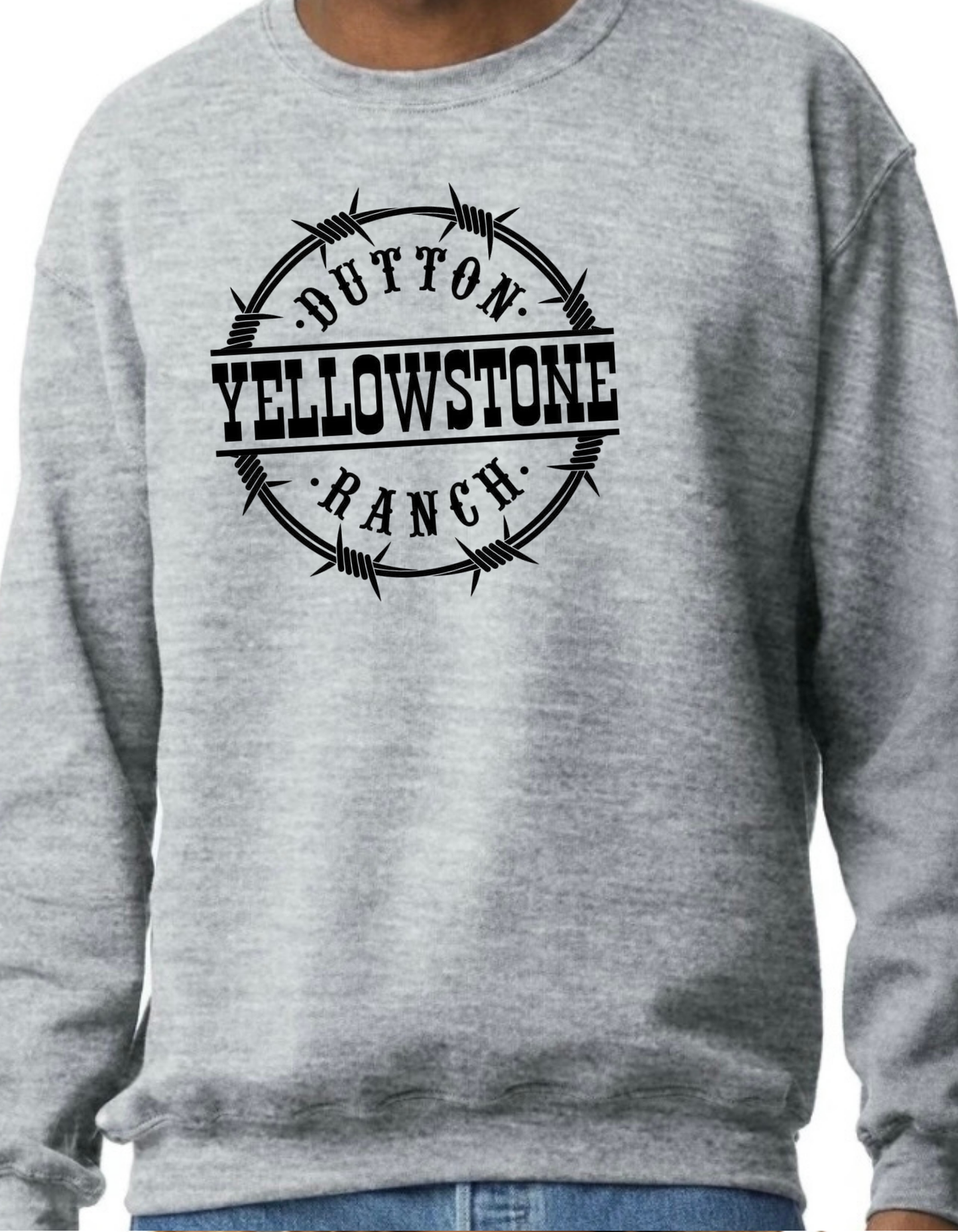 Yellowstone Barbed Wire Crewneck