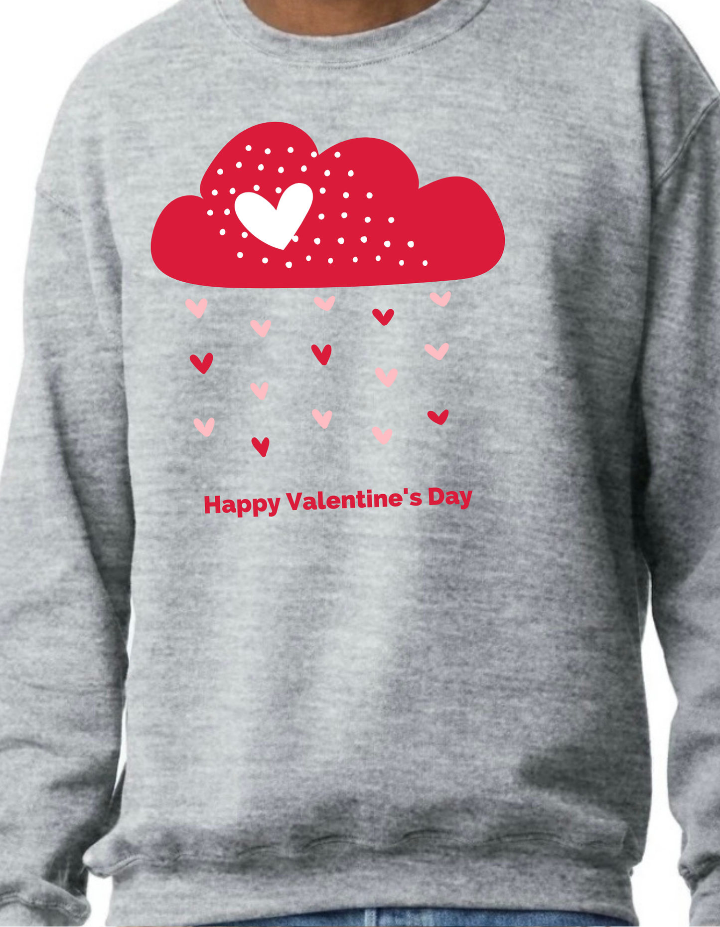 Valentine Day Rain Crewneck