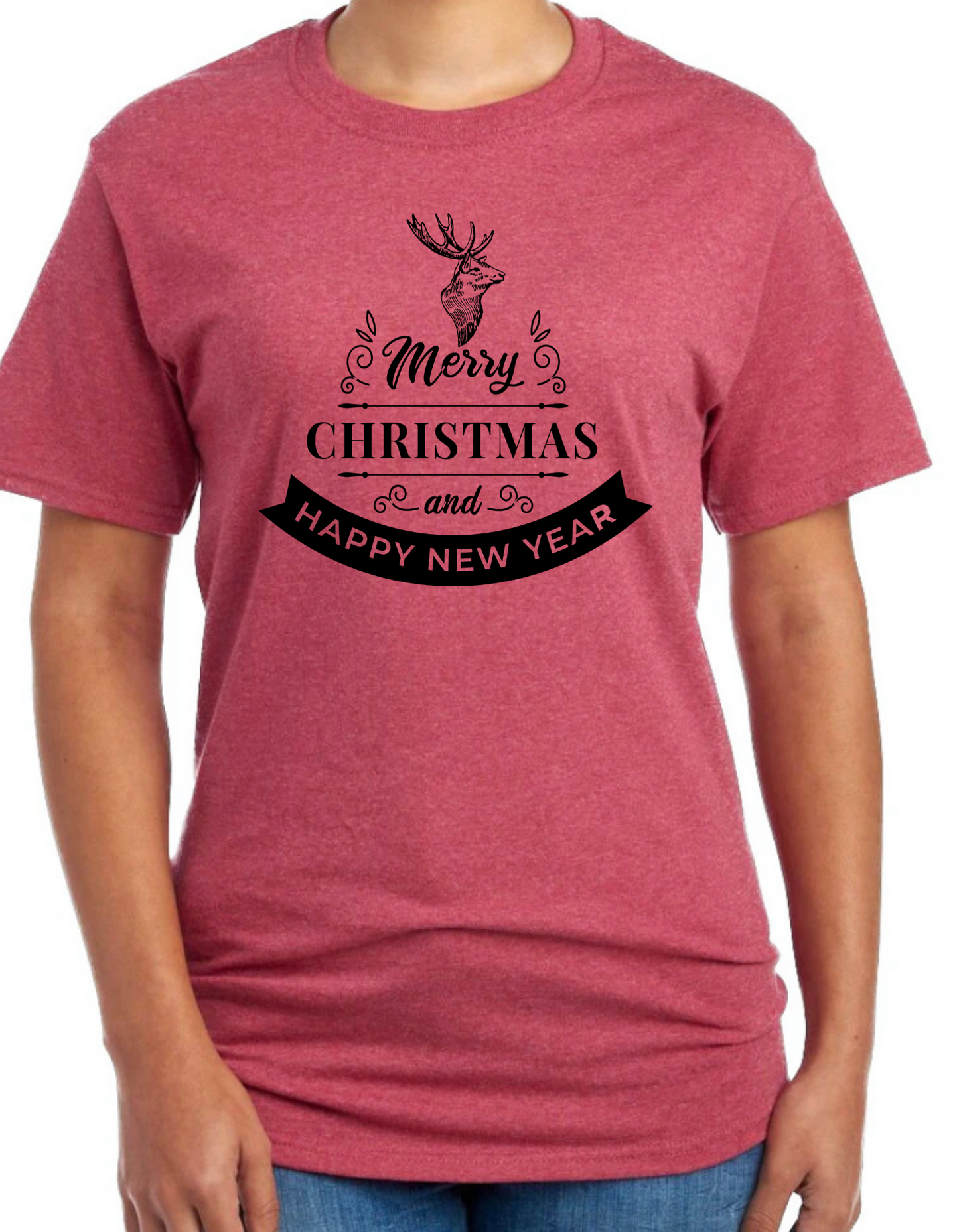 Christmas Deer Graphic Tee