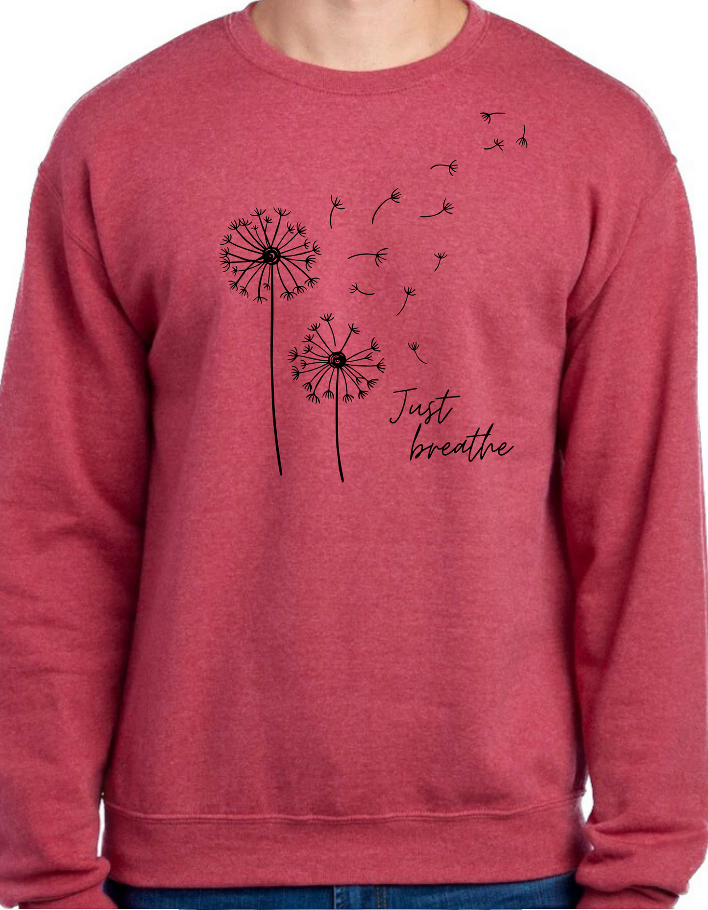 Just Breathe Crewneck
