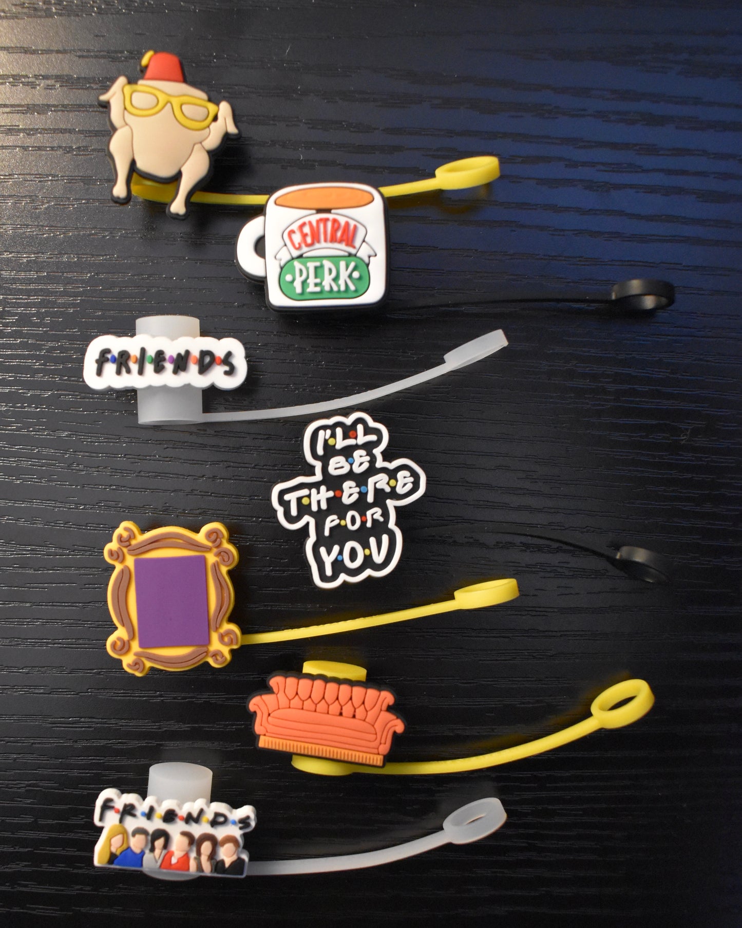 Friends Straw Covers