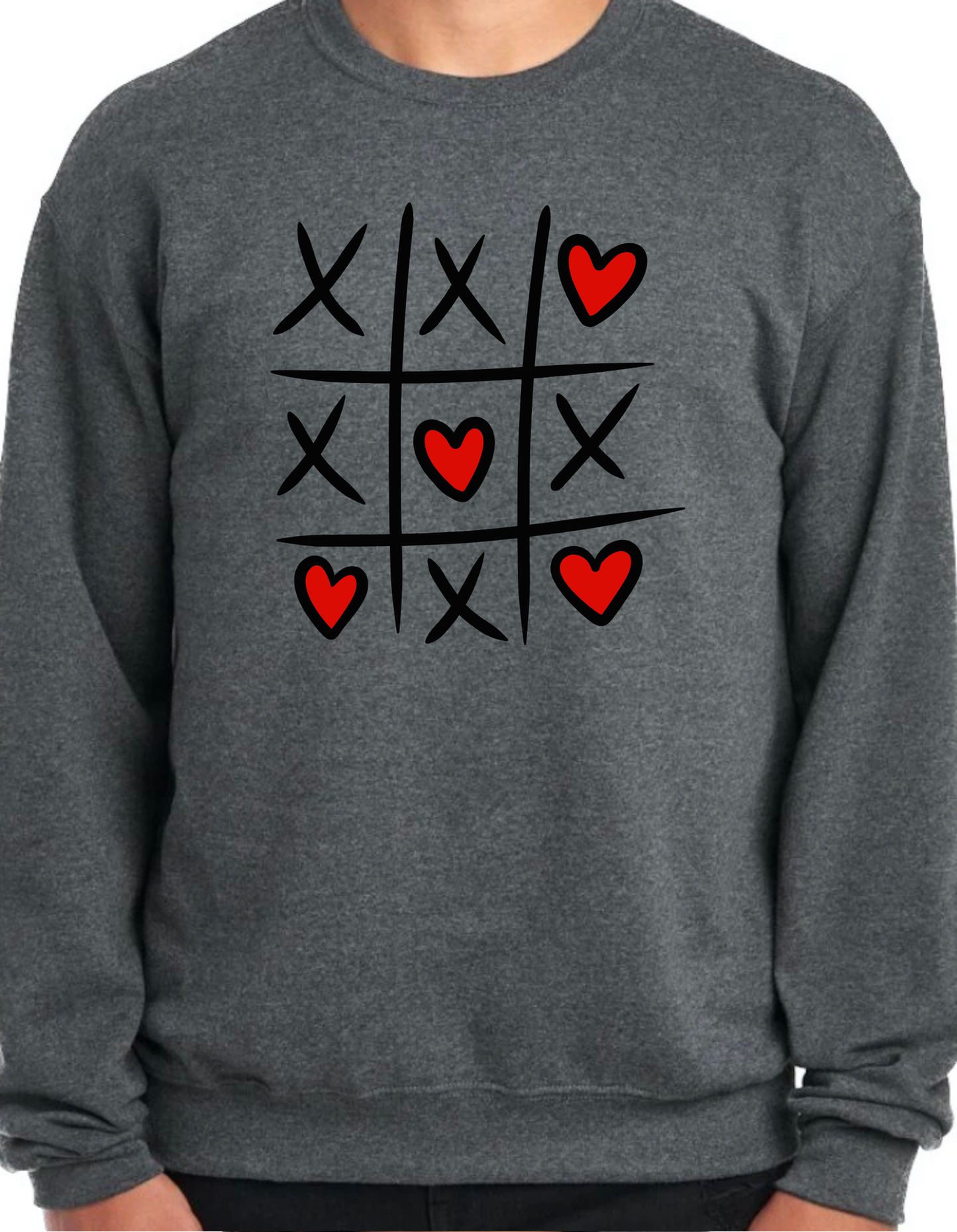 Tic-Tac-Toe Crewneck
