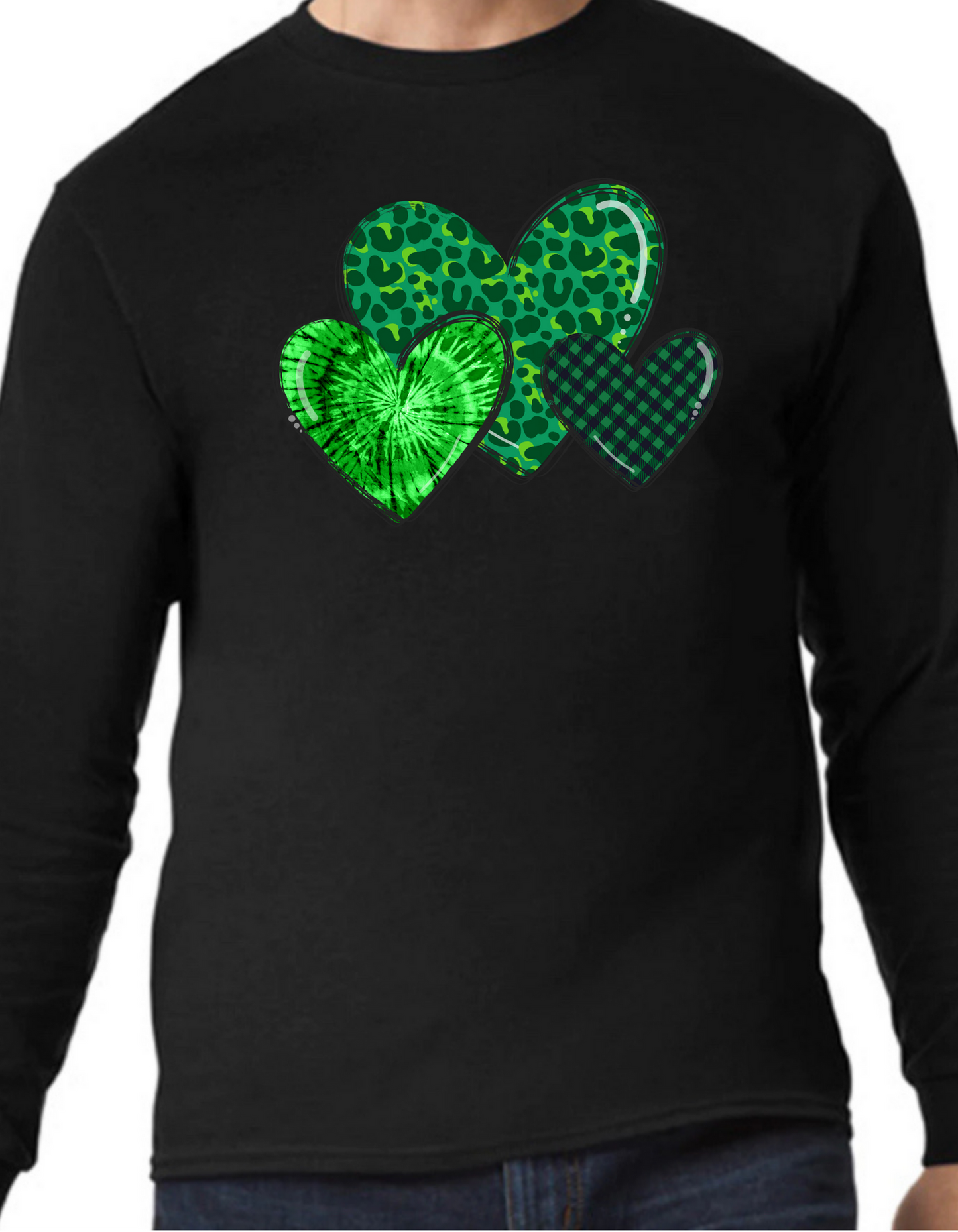 Shamrock Hearts Longsleeve