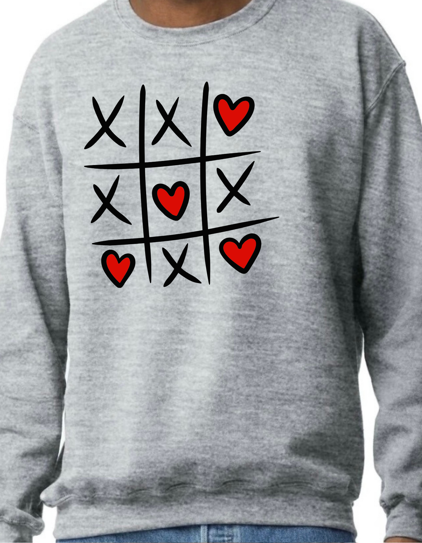 Tic-Tac-Toe Crewneck