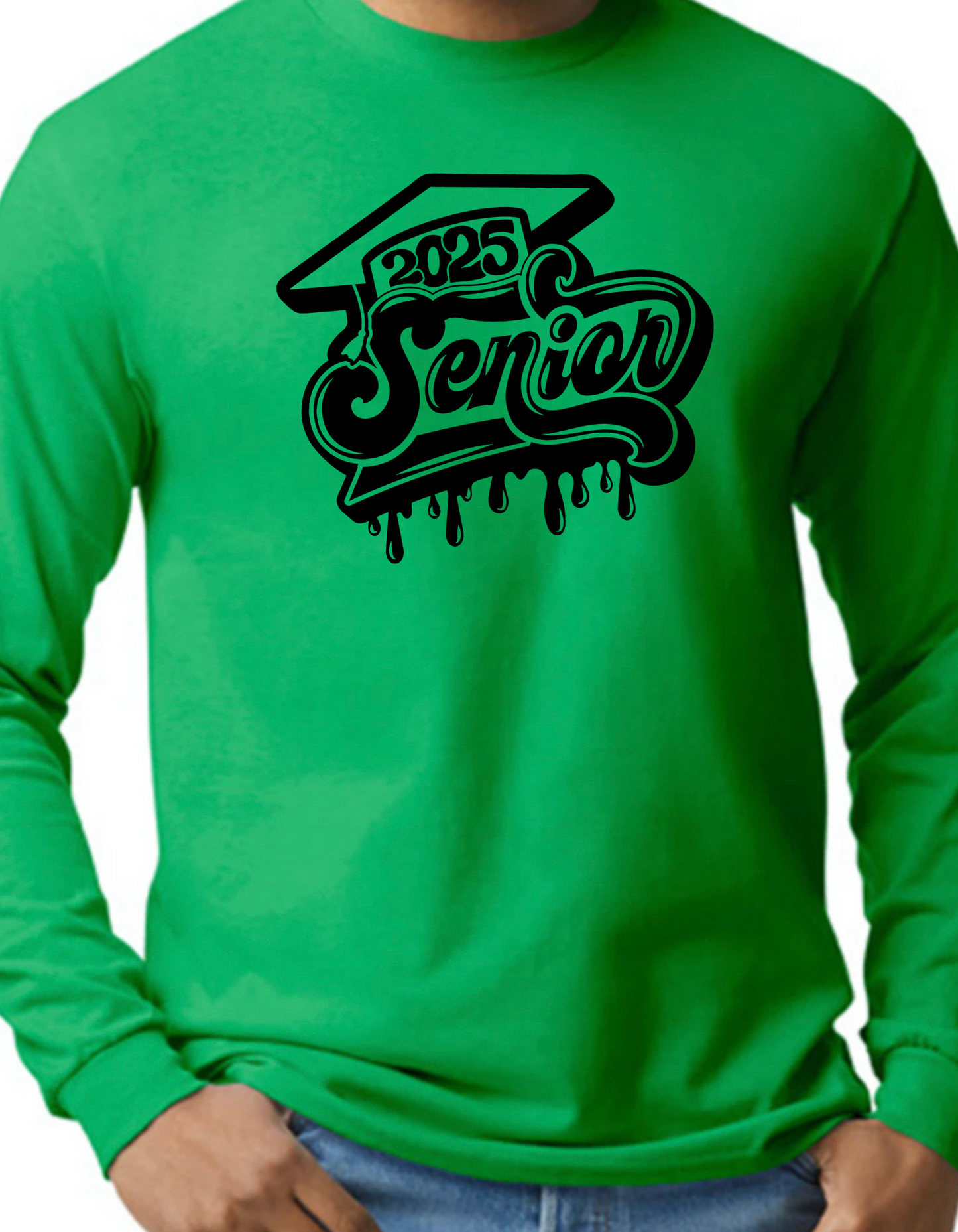 Senior 2025 Cap Longsleeve