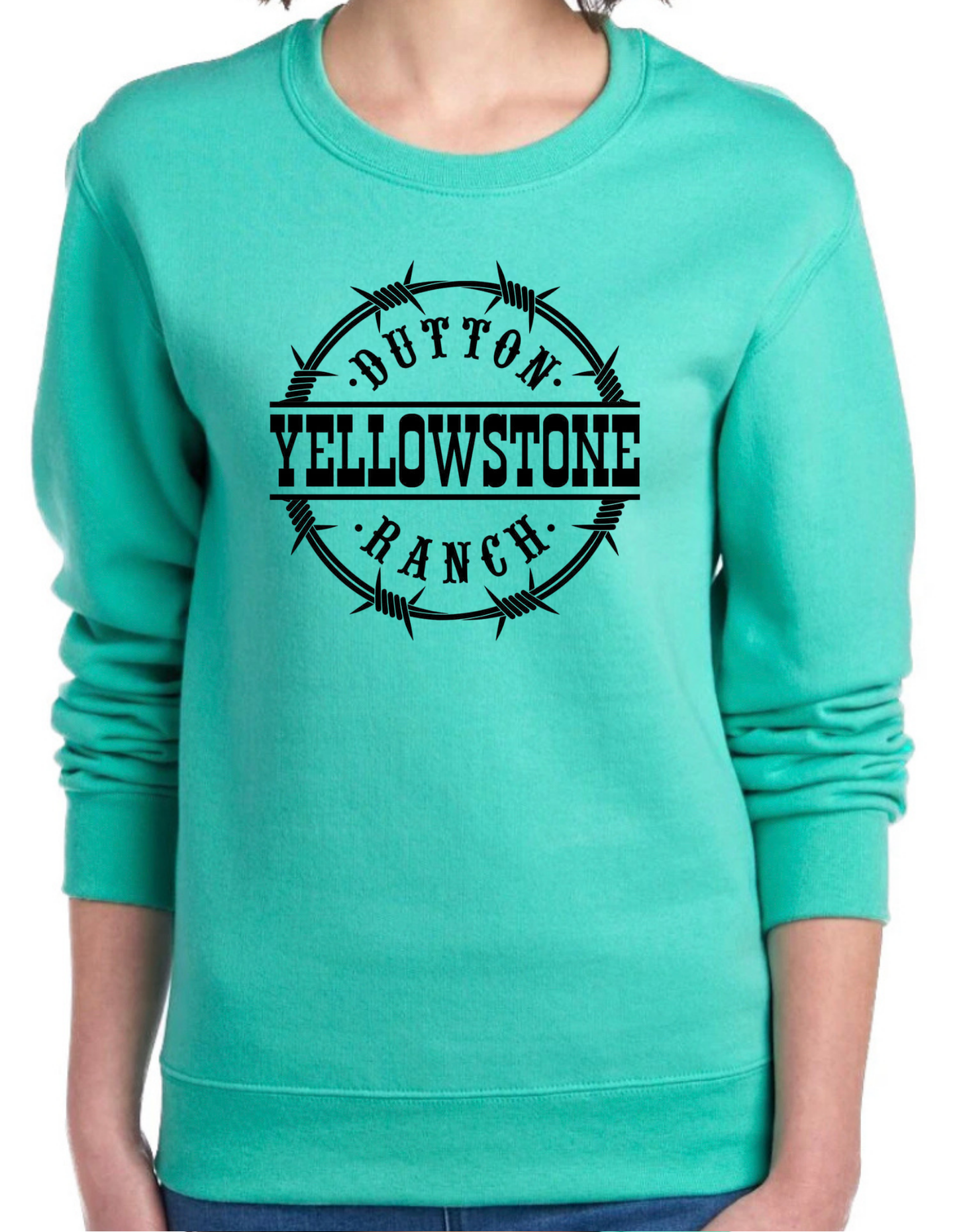 Yellowstone Barbed Wire Crewneck