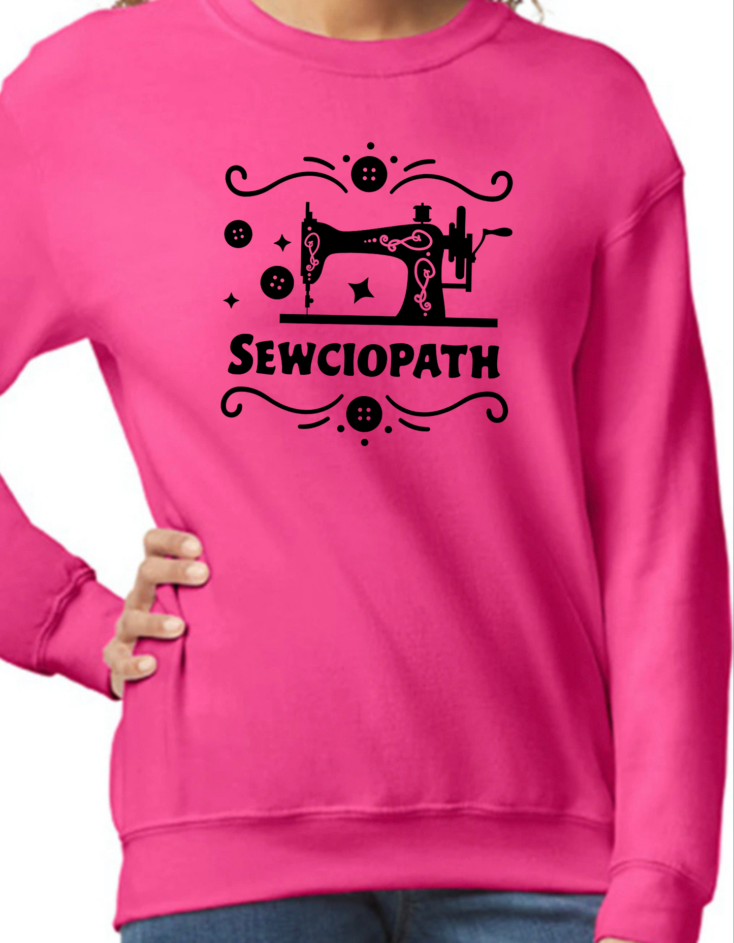 Sewciopath Crewneck