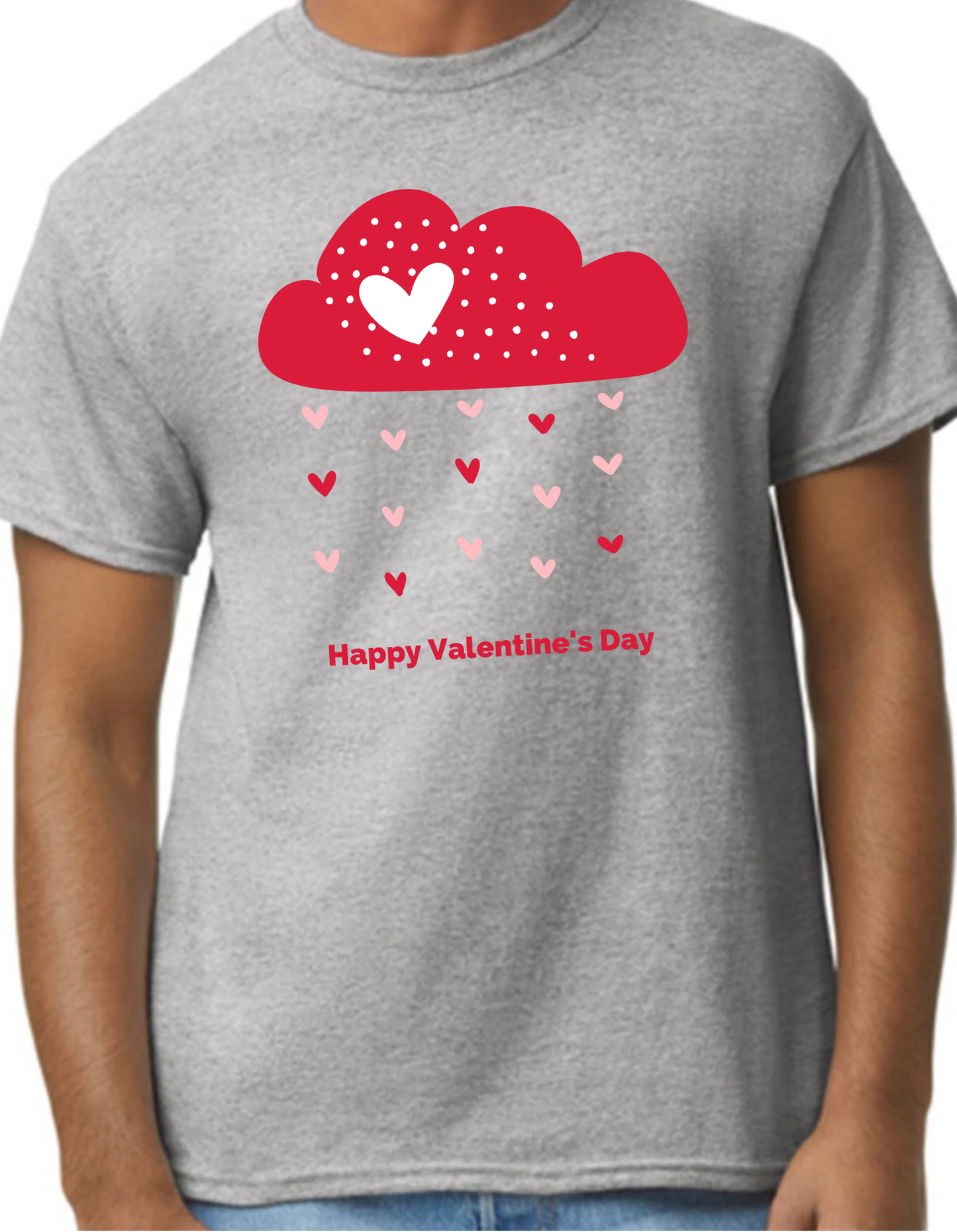 Valentine Day Rain Graphic Tee