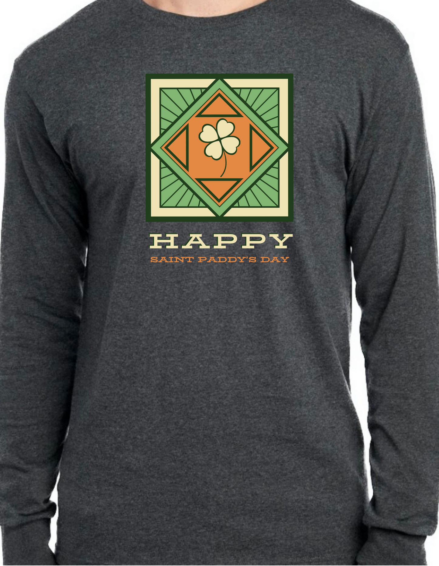 St. Patrick’s Day Clover Longsleeve