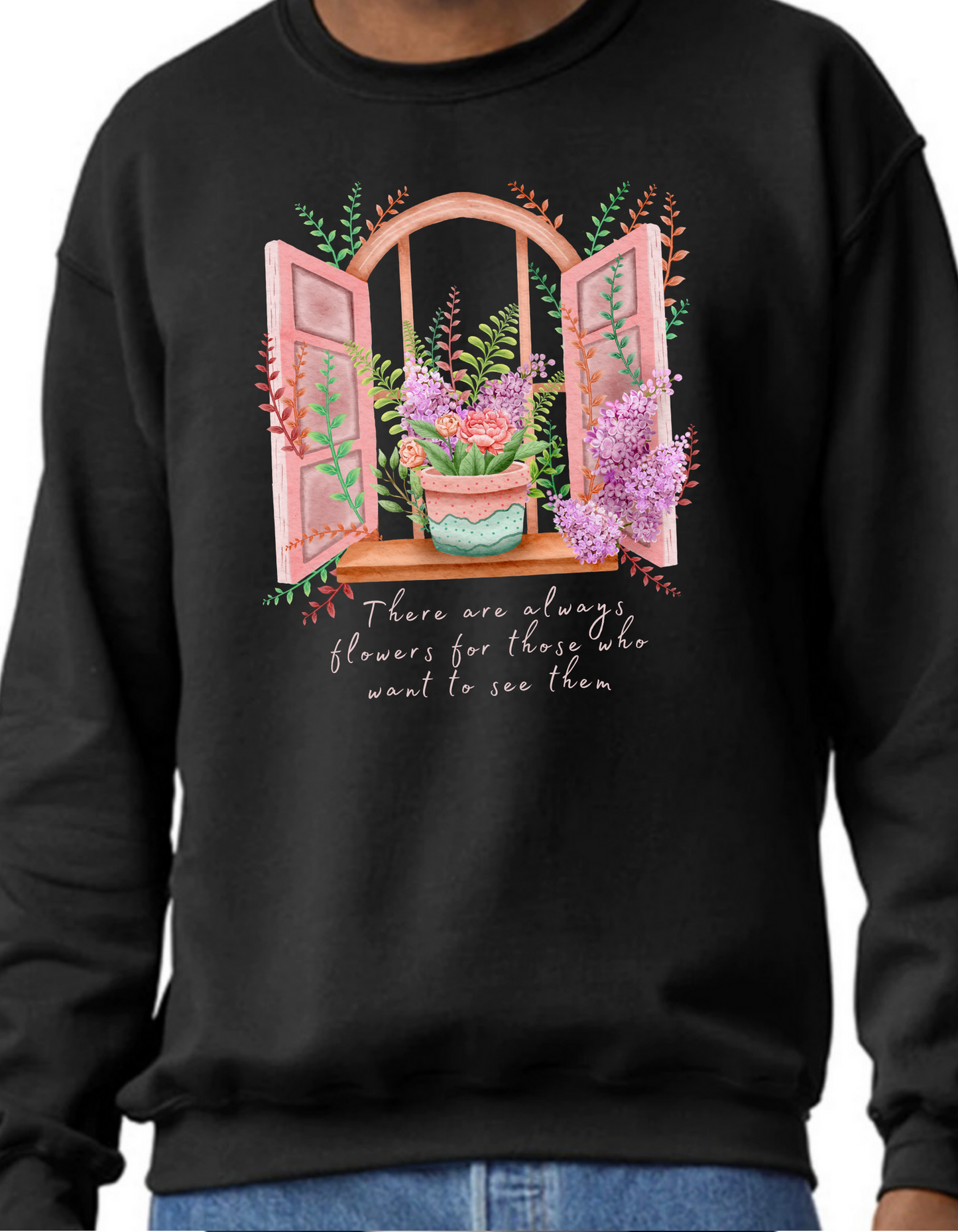 Spring Flowers Crewneck