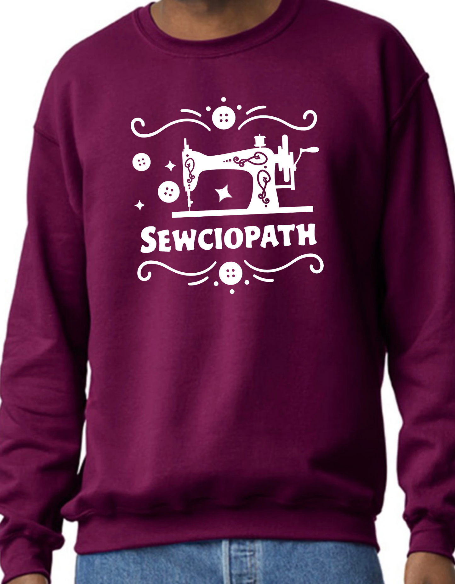 Sewciopath Crewneck