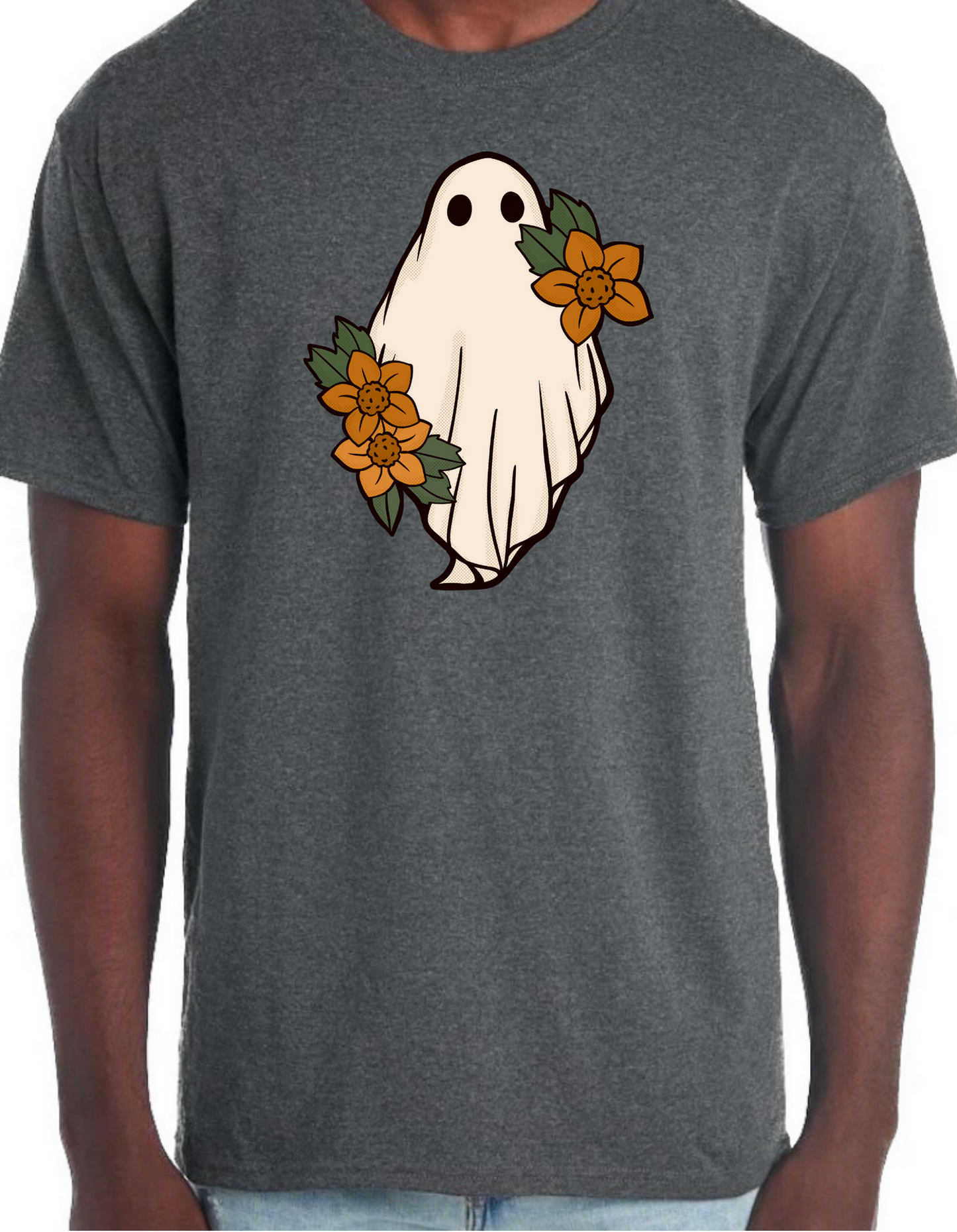 Floral Ghost Graphic Tee