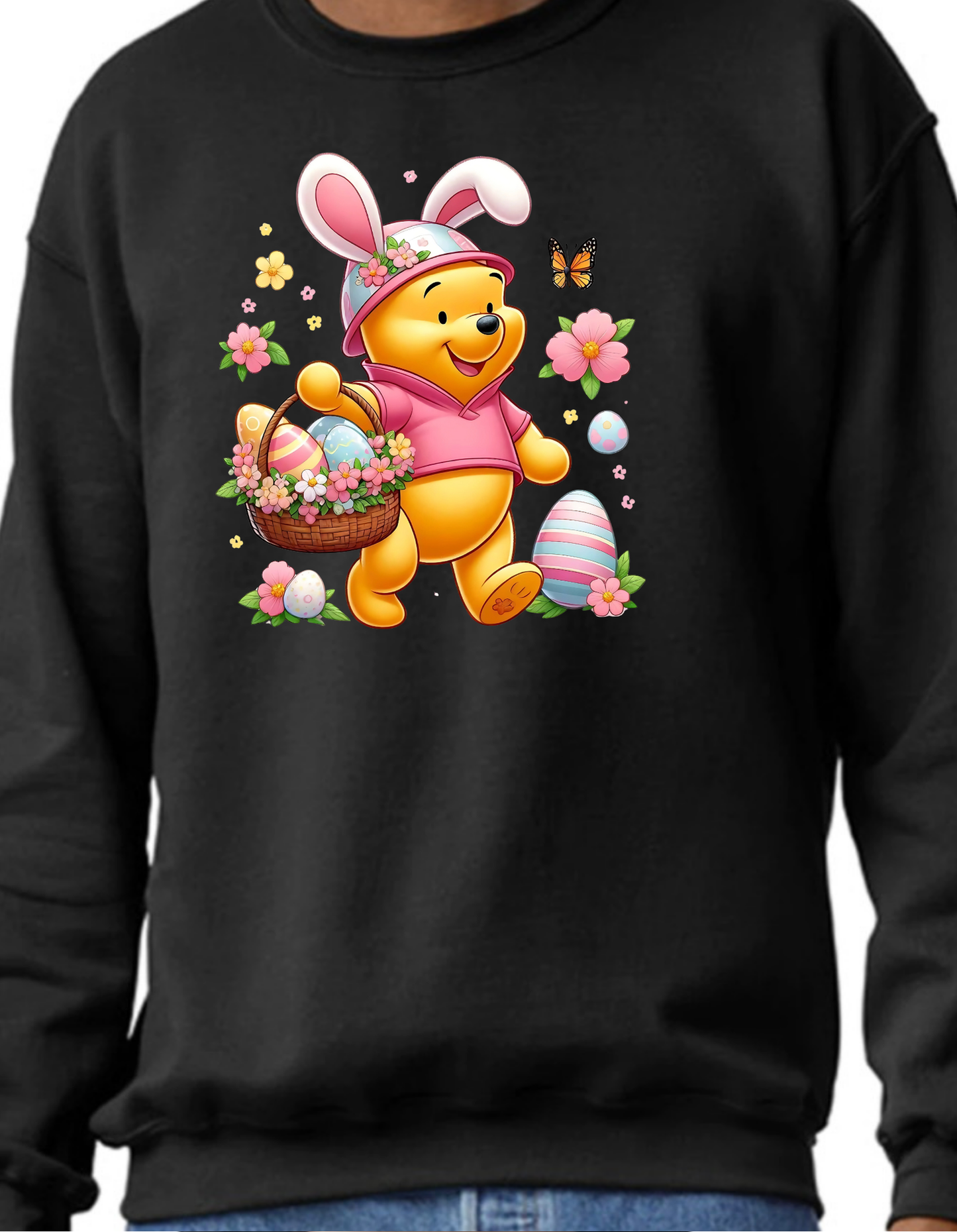 Easter Winnie the Pooh Crewneck
