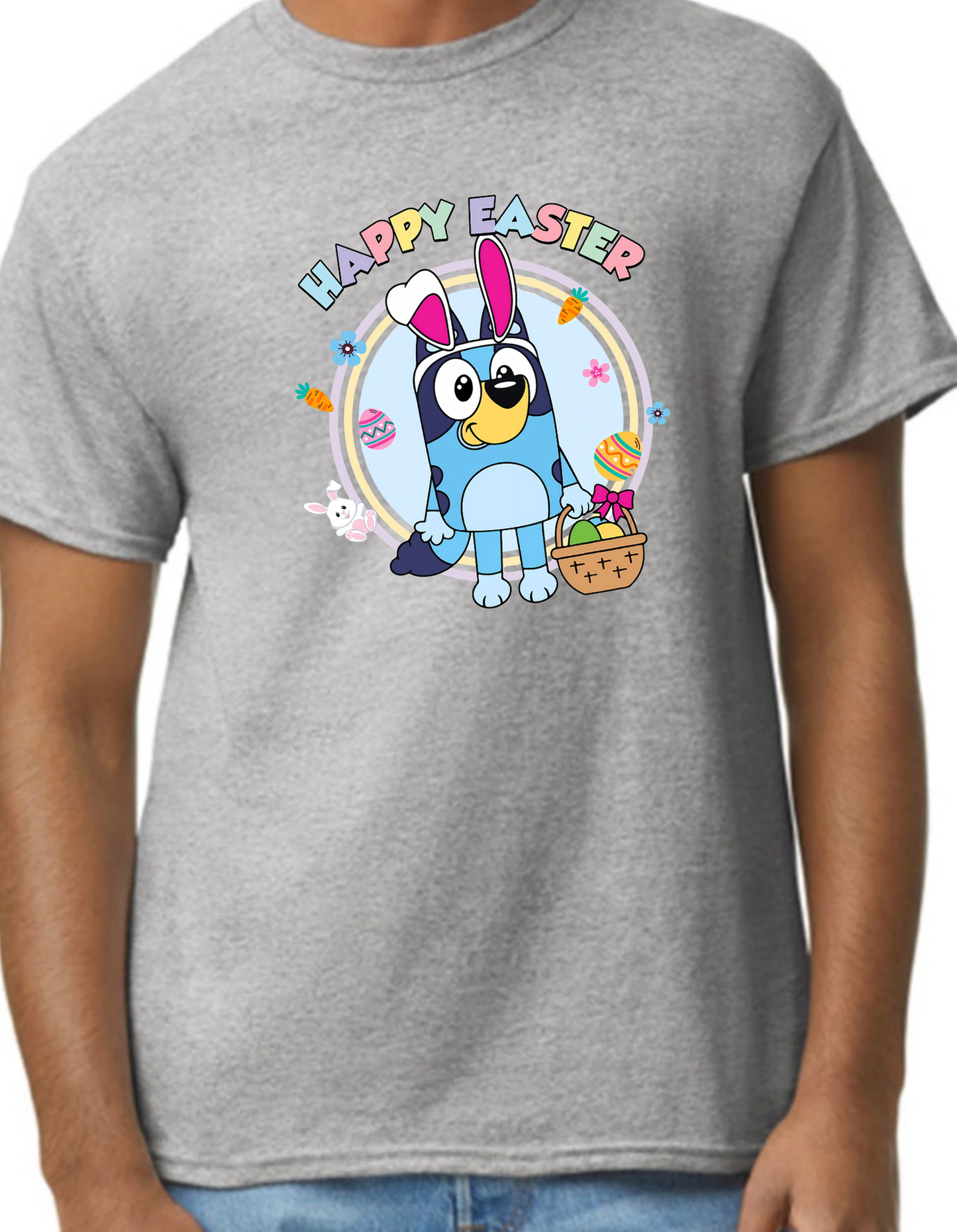 Happy Easter Bluey Graphic Tee