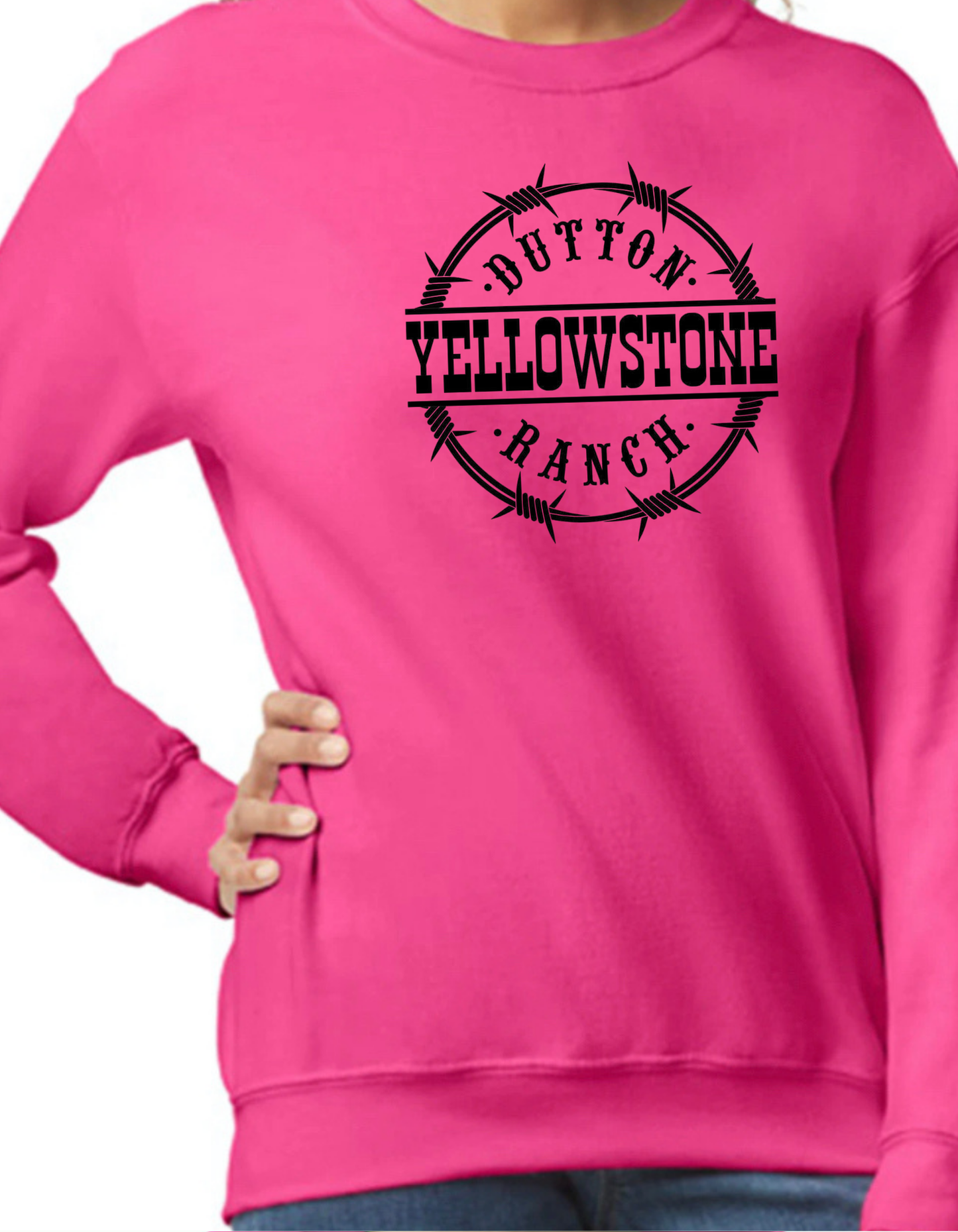 Yellowstone Barbed Wire Crewneck