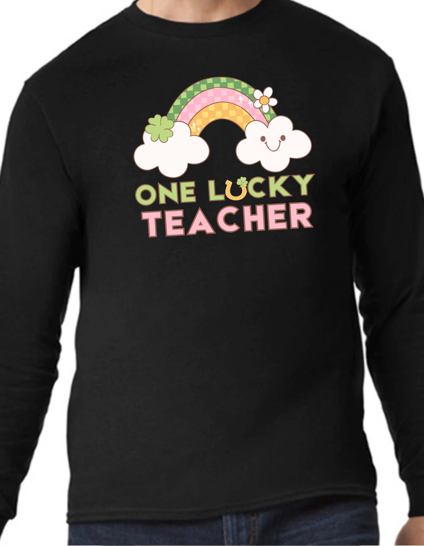 One Lucky Teacher Longsleeve