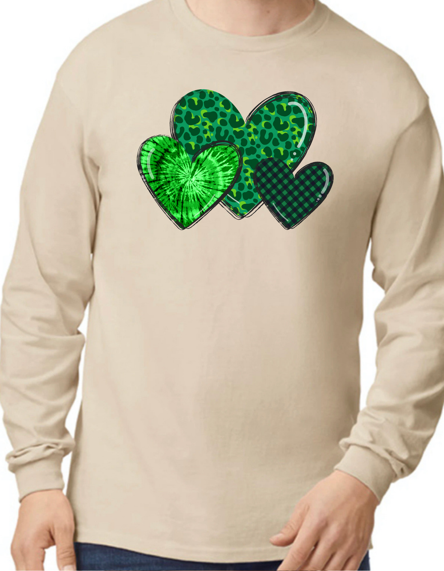 Shamrock Hearts Longsleeve