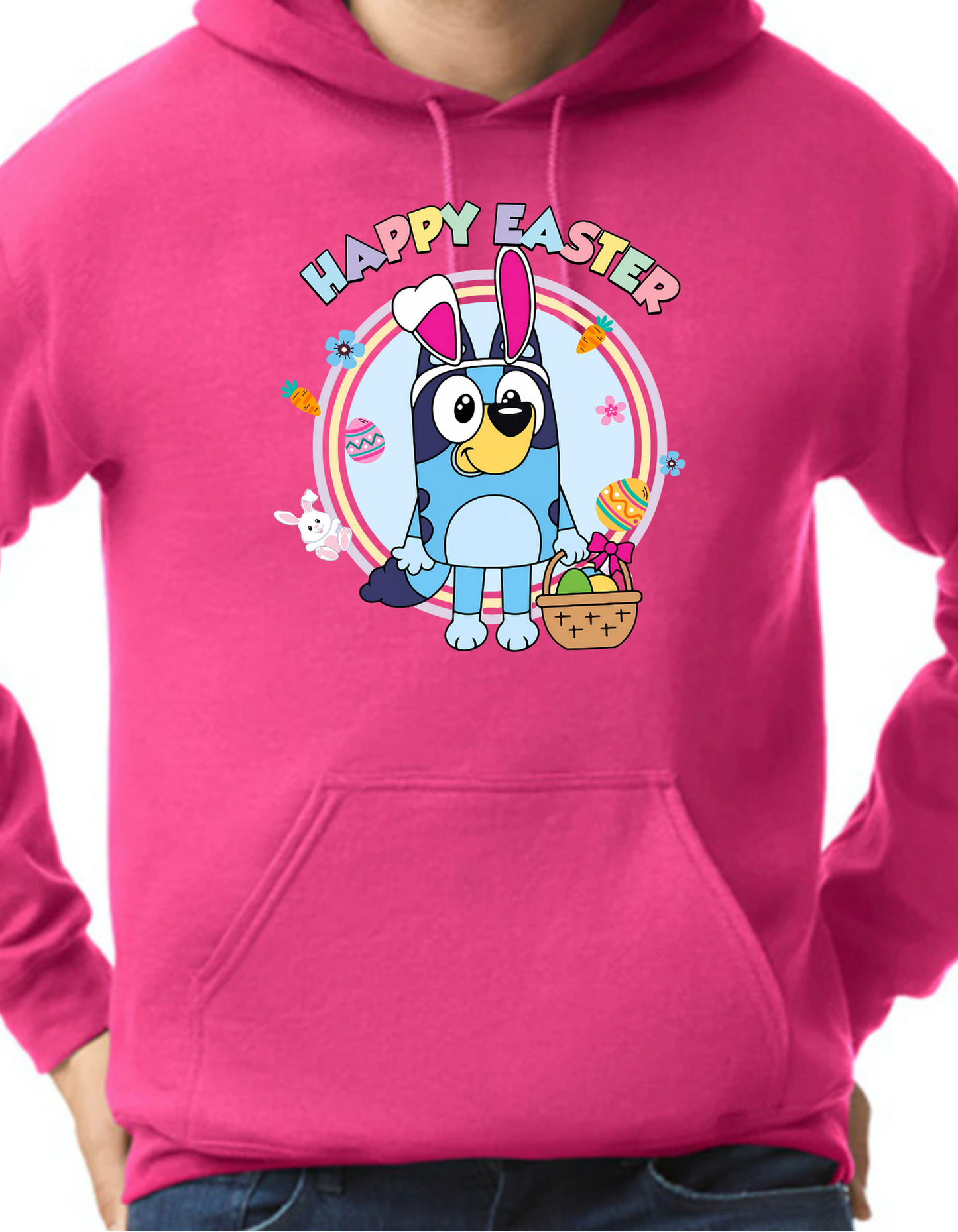 Happy Easter Bluey Hoodie