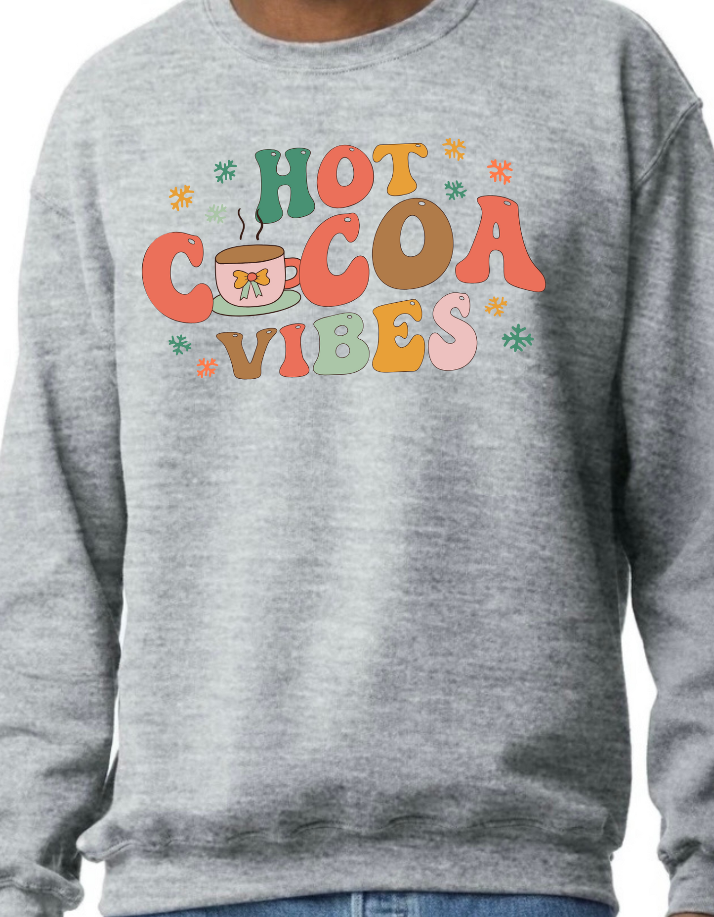 Hot Cocoa Vibes Crewneck