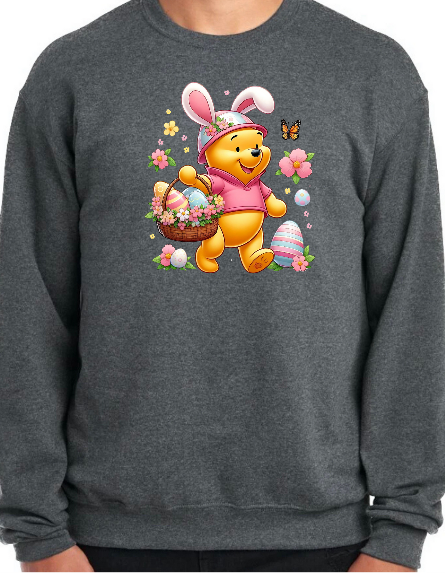Easter Winnie the Pooh Crewneck