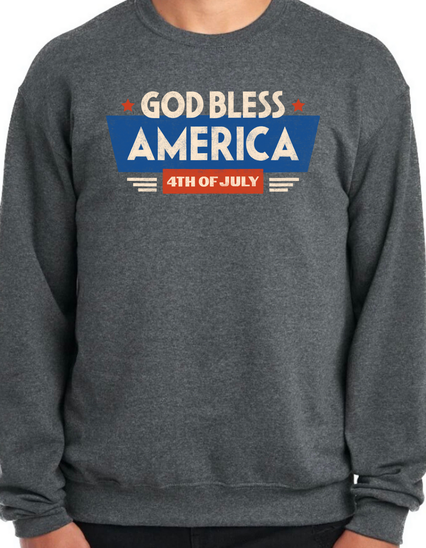 God Bless America Crewneck