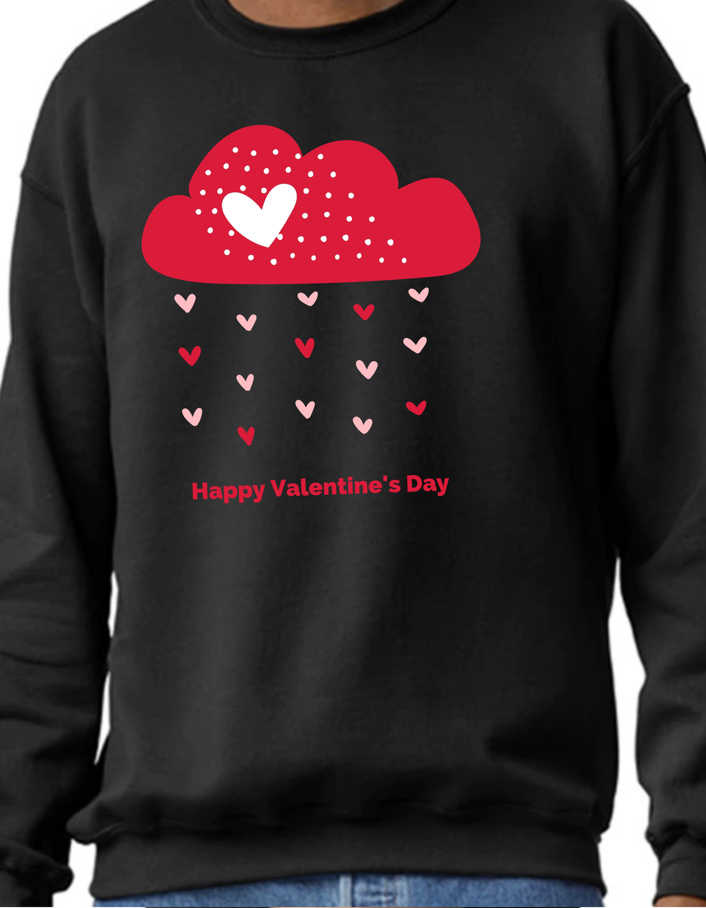 Valentine Day Rain Crewneck