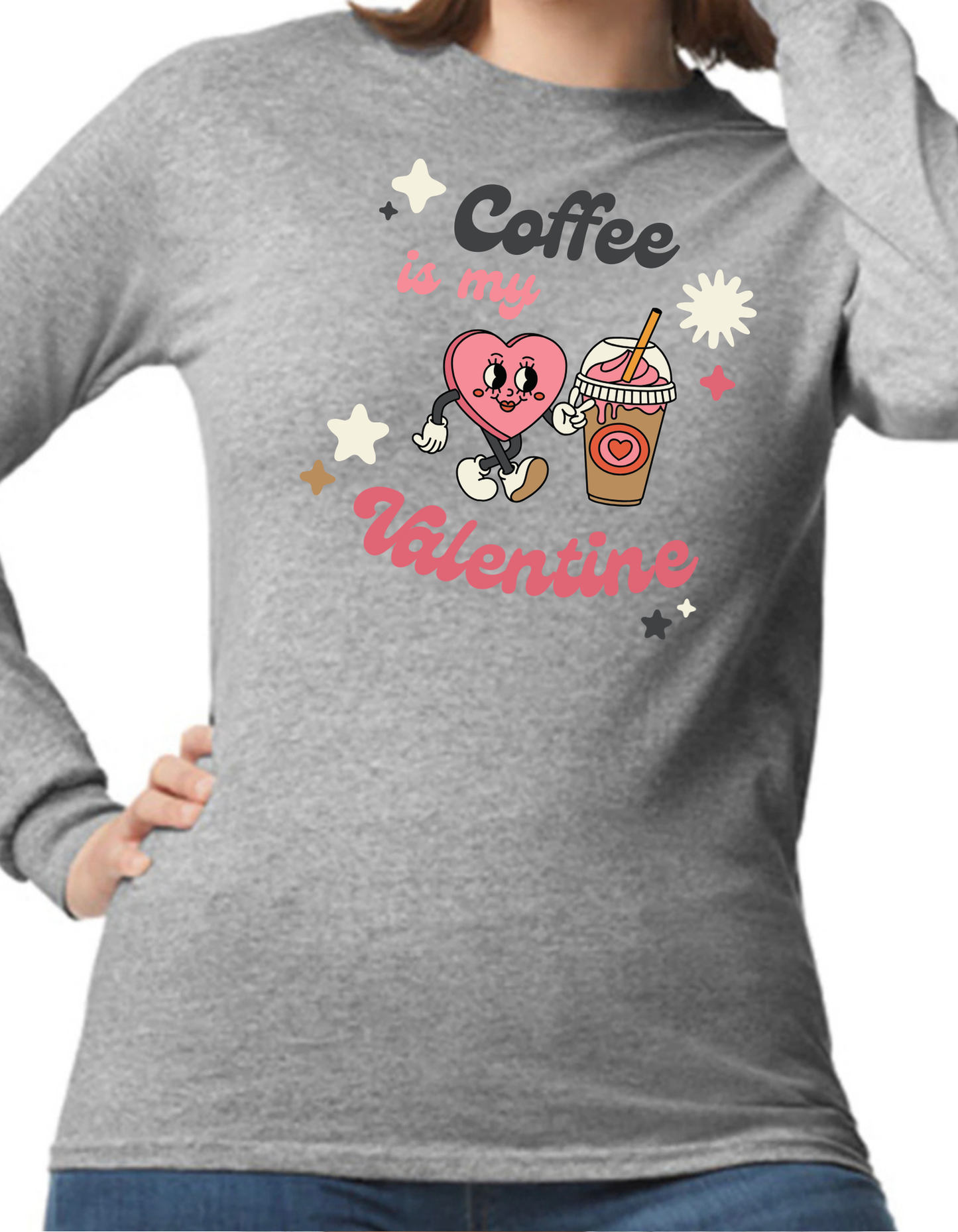 Coffee is my Valentine Longsleeve