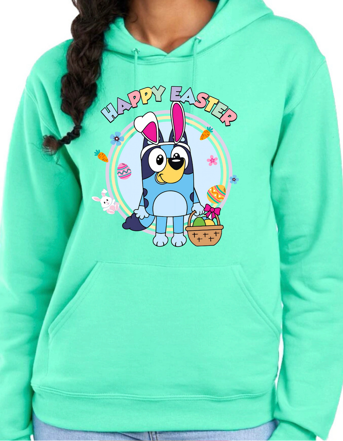 Happy Easter Bluey Hoodie