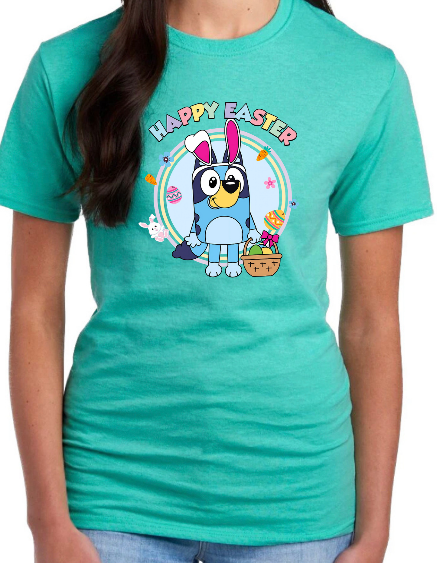 Happy Easter Bluey Graphic Tee