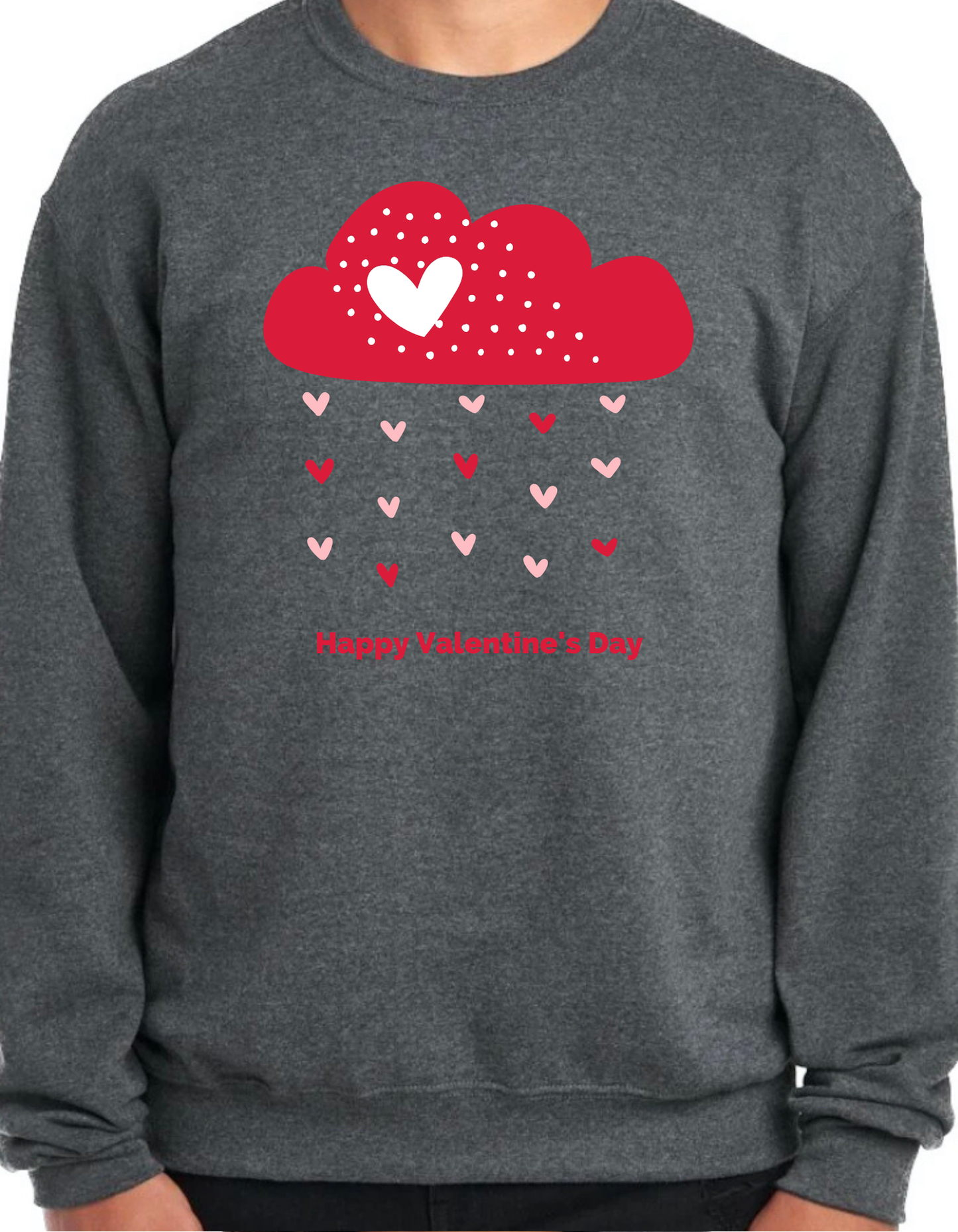Valentine Day Rain Crewneck
