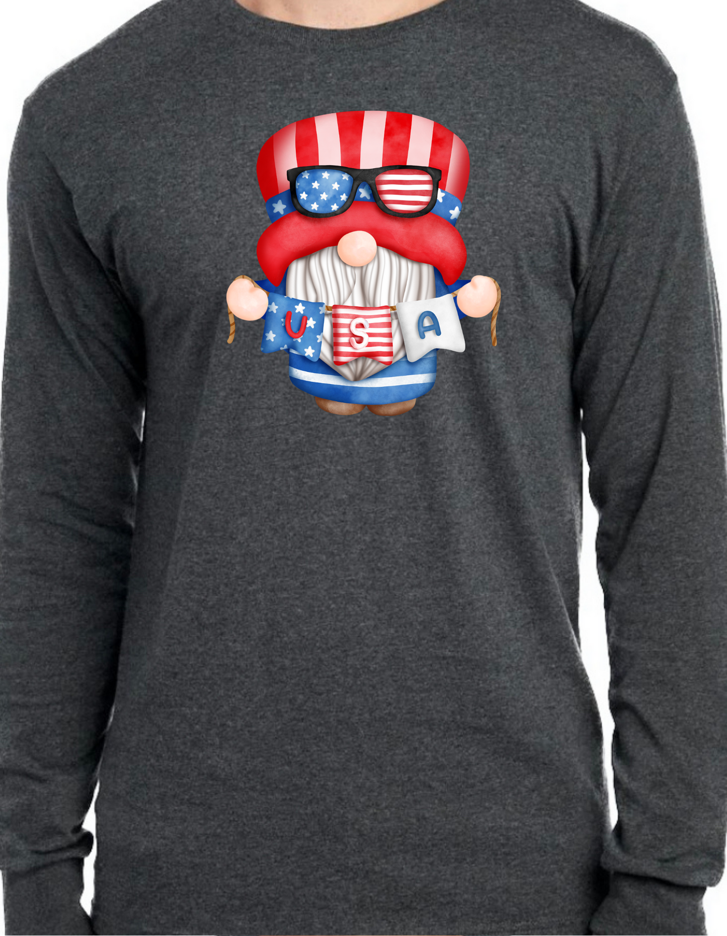 USA Gnome Longsleeve