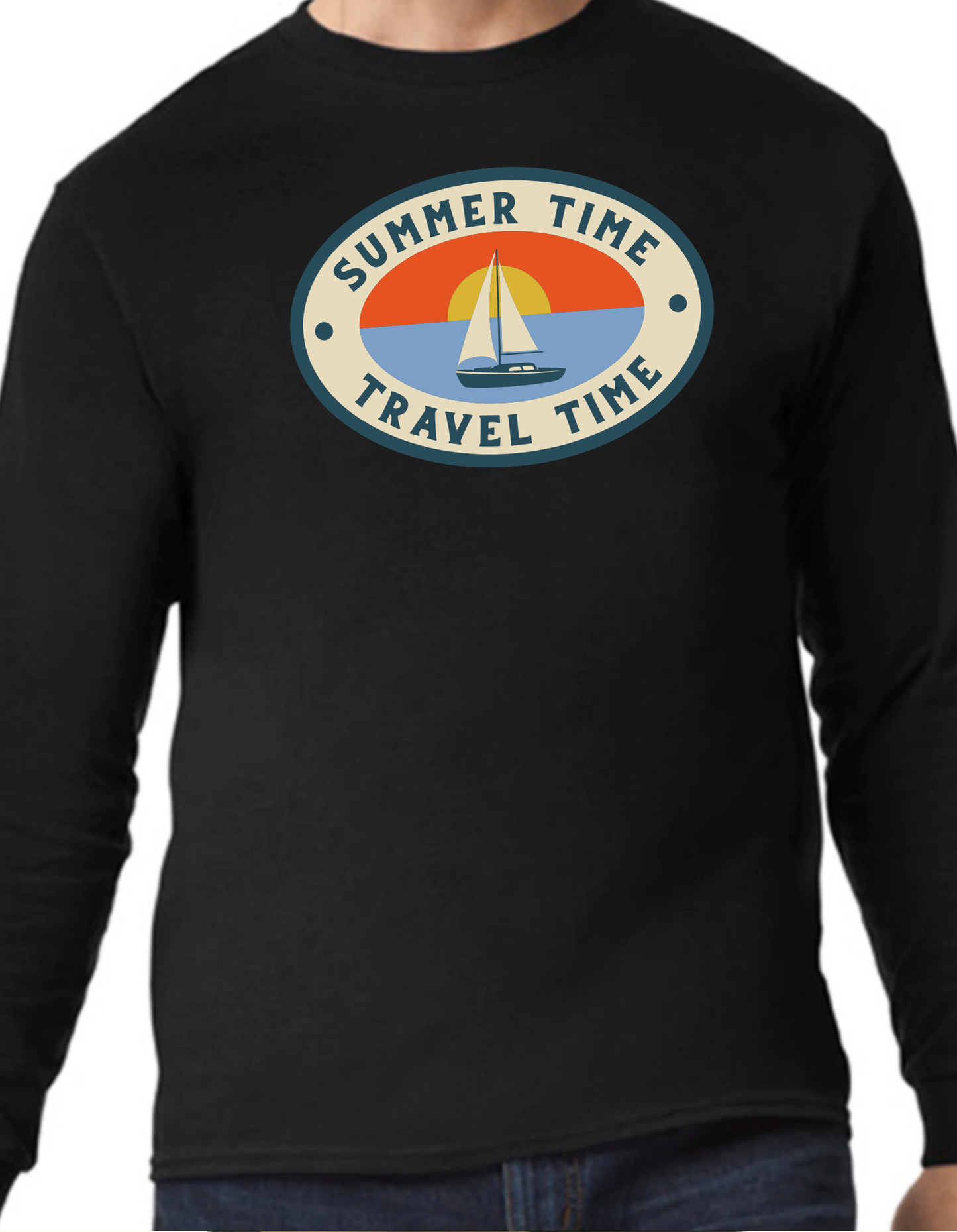 Summer Time • Travel Time Longsleeve