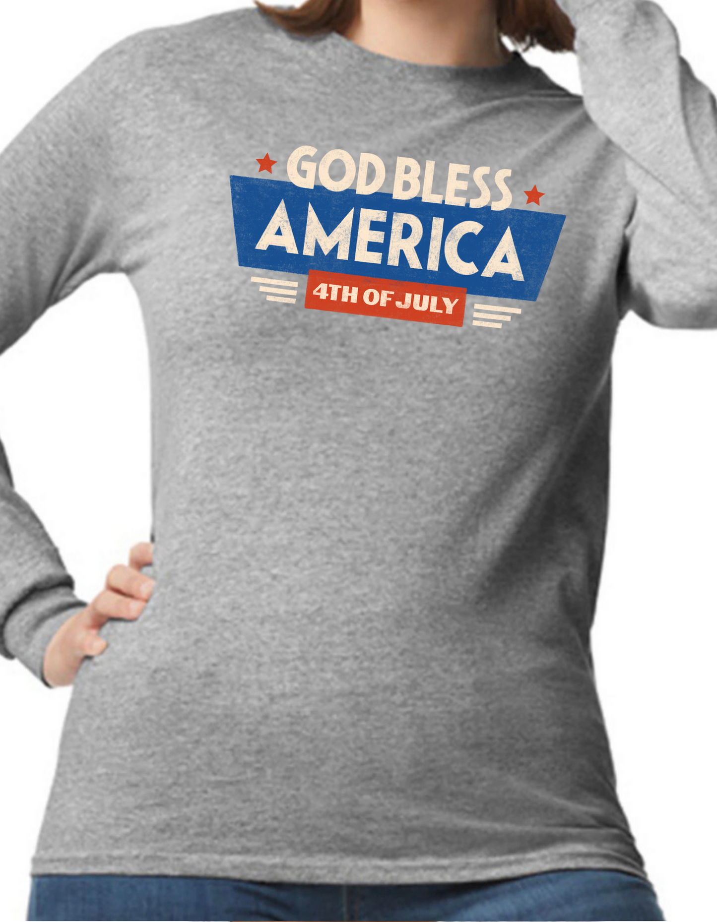 God Bless America Longsleeve