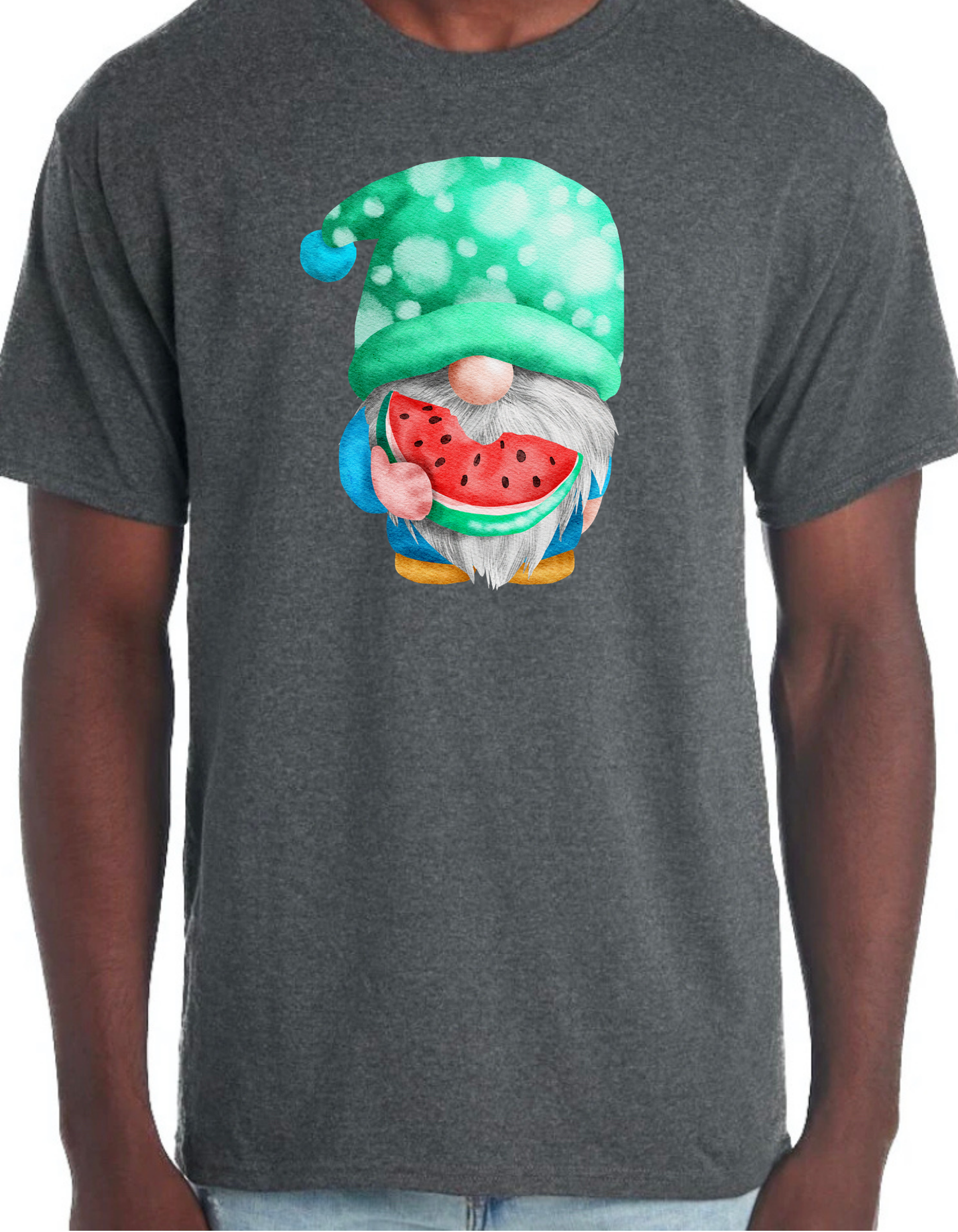 Watermelon Gnome Graphic Tee