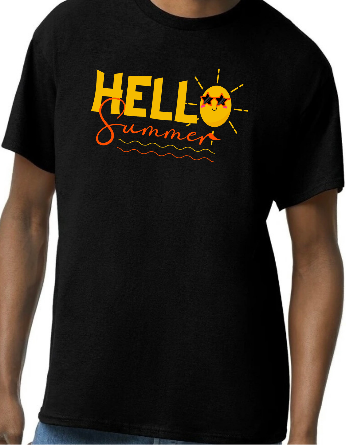 Hello Summer Sunshine Graphic Tee