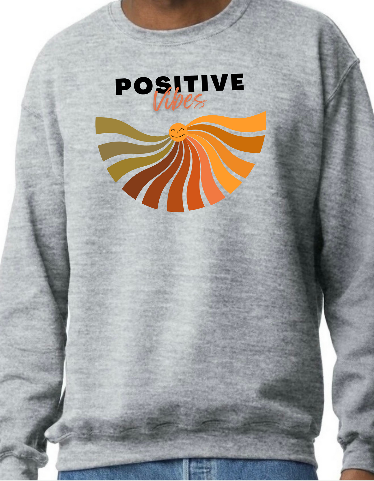 Positive Vibes Crewneck