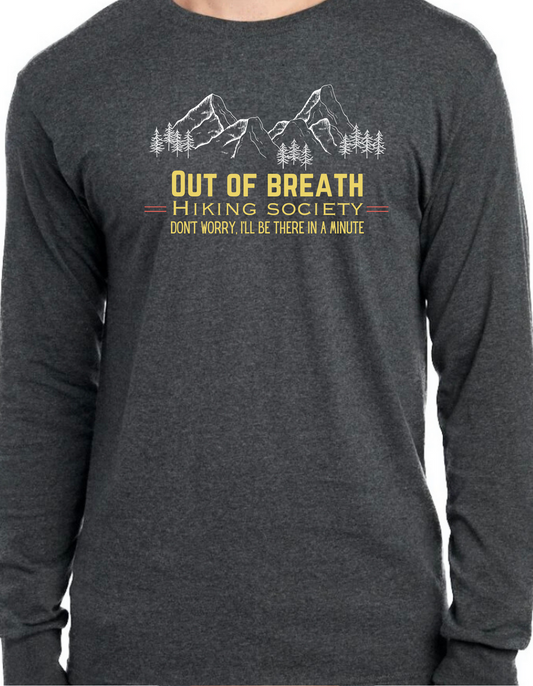 Out of Breath Hiking Society Longsleeve