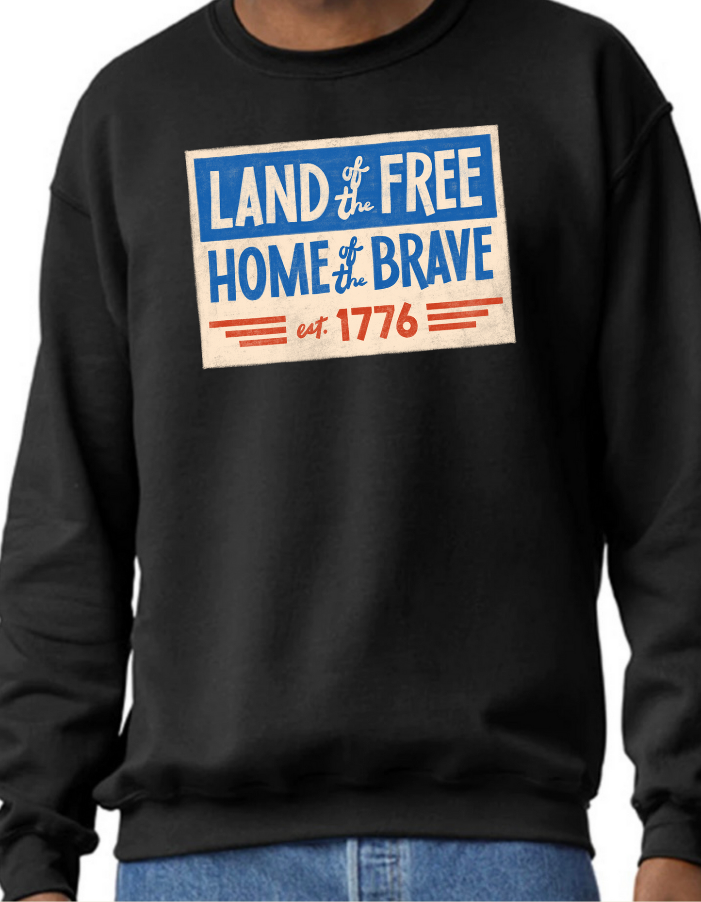 Land of the Free Crewneck