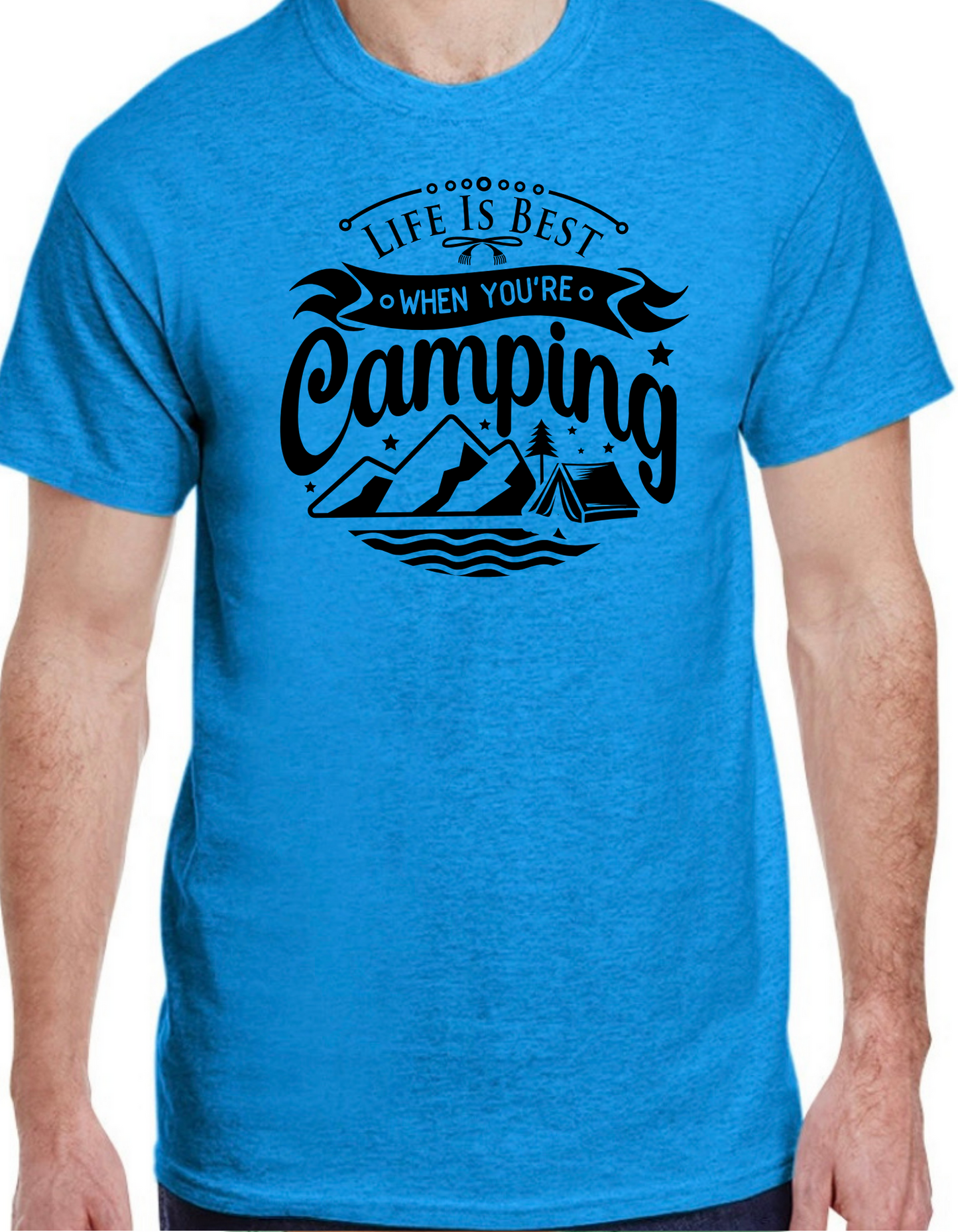 Life is Best When You’re Camping Graphic Tee