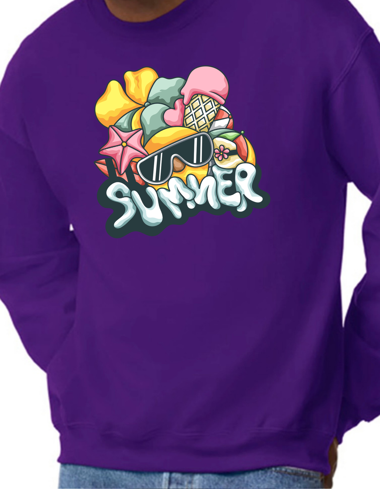 Summer Vibes Crewneck