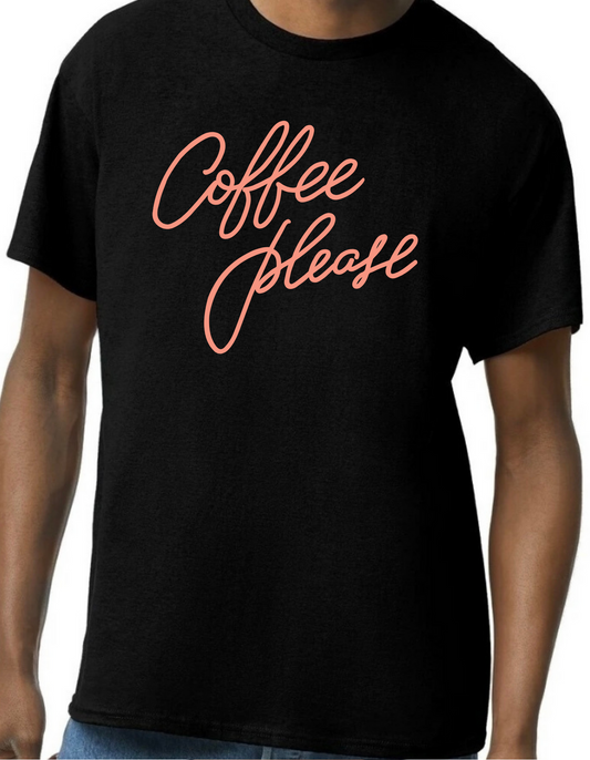 Coffee Please Graphic Tee