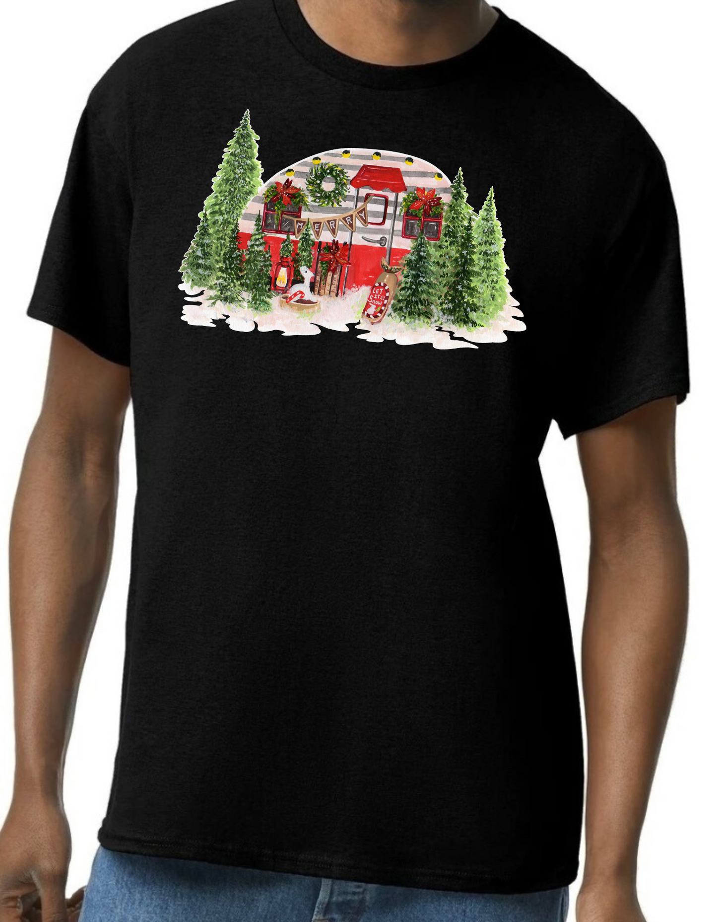 Christmas Camper Graphic Tee