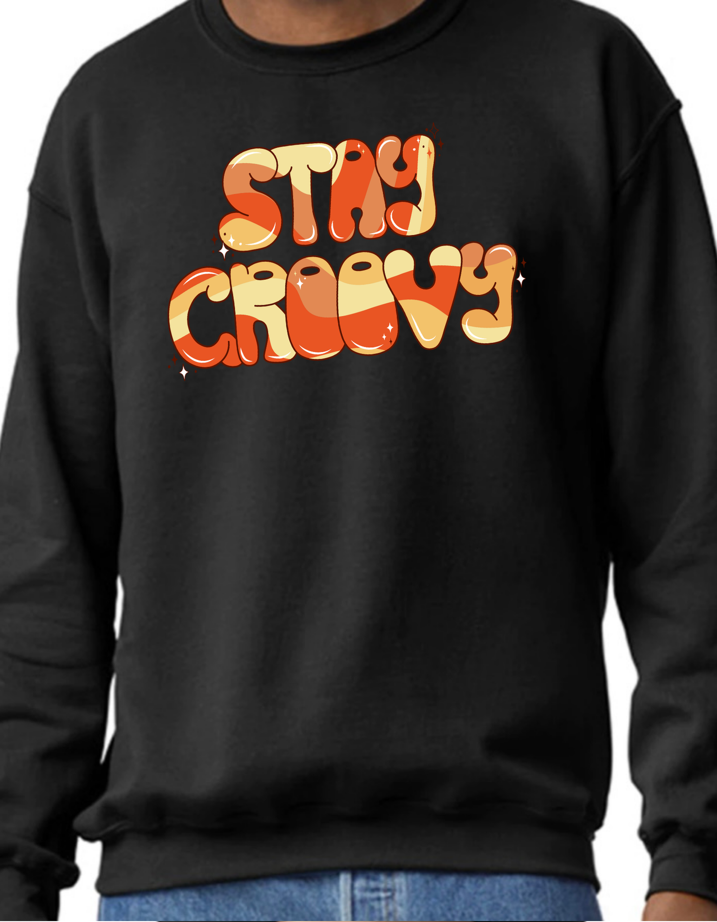 Stay Groovy Crewneck