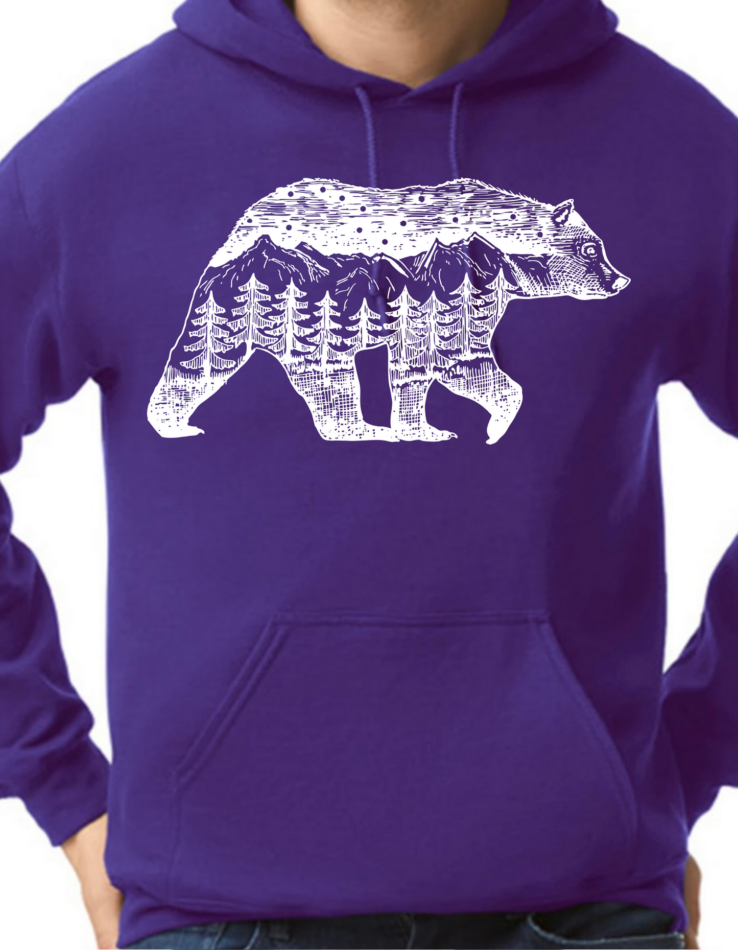 Mountain Bear Hoodie