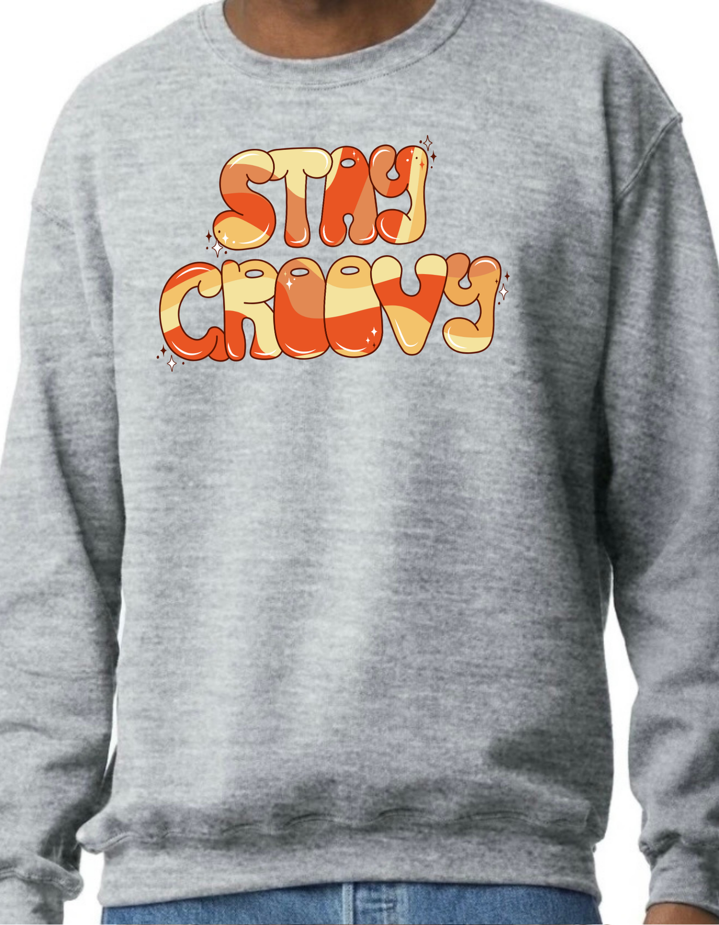 Stay Groovy Crewneck