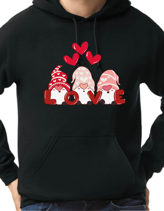 Valentine Gnome Hoodie